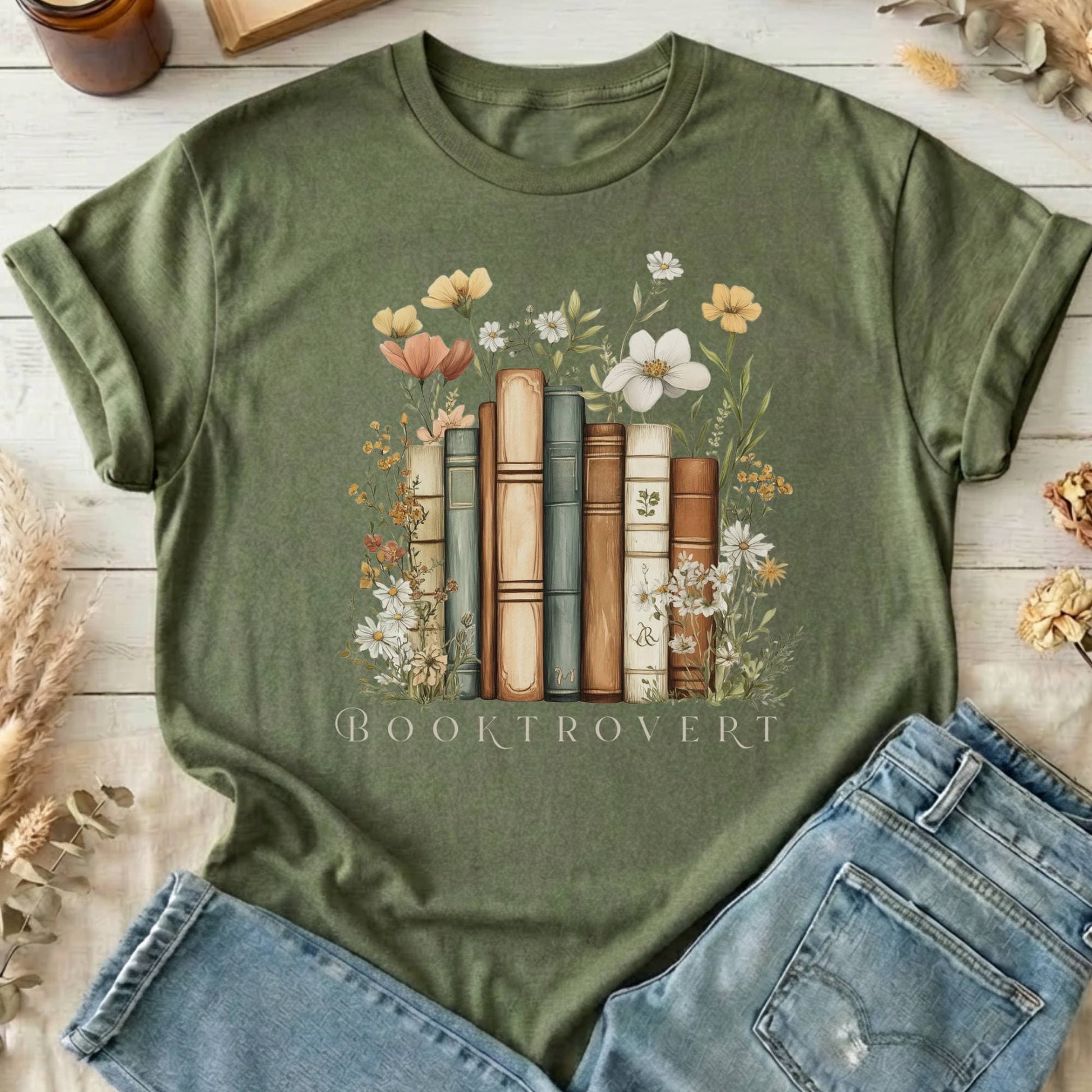 T-Shirt Military Green / S Design 190 T-Shirt The Mystic Eden