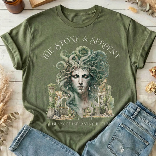 T-Shirt Military Green / S Design 215 T-Shirt The Mystic Eden