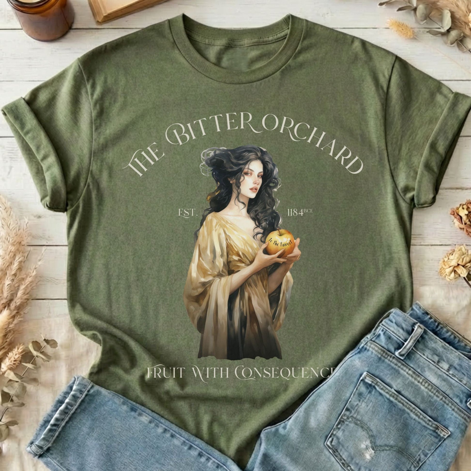 T-Shirt Military Green / S Design 220 T-Shirt The Mystic Eden