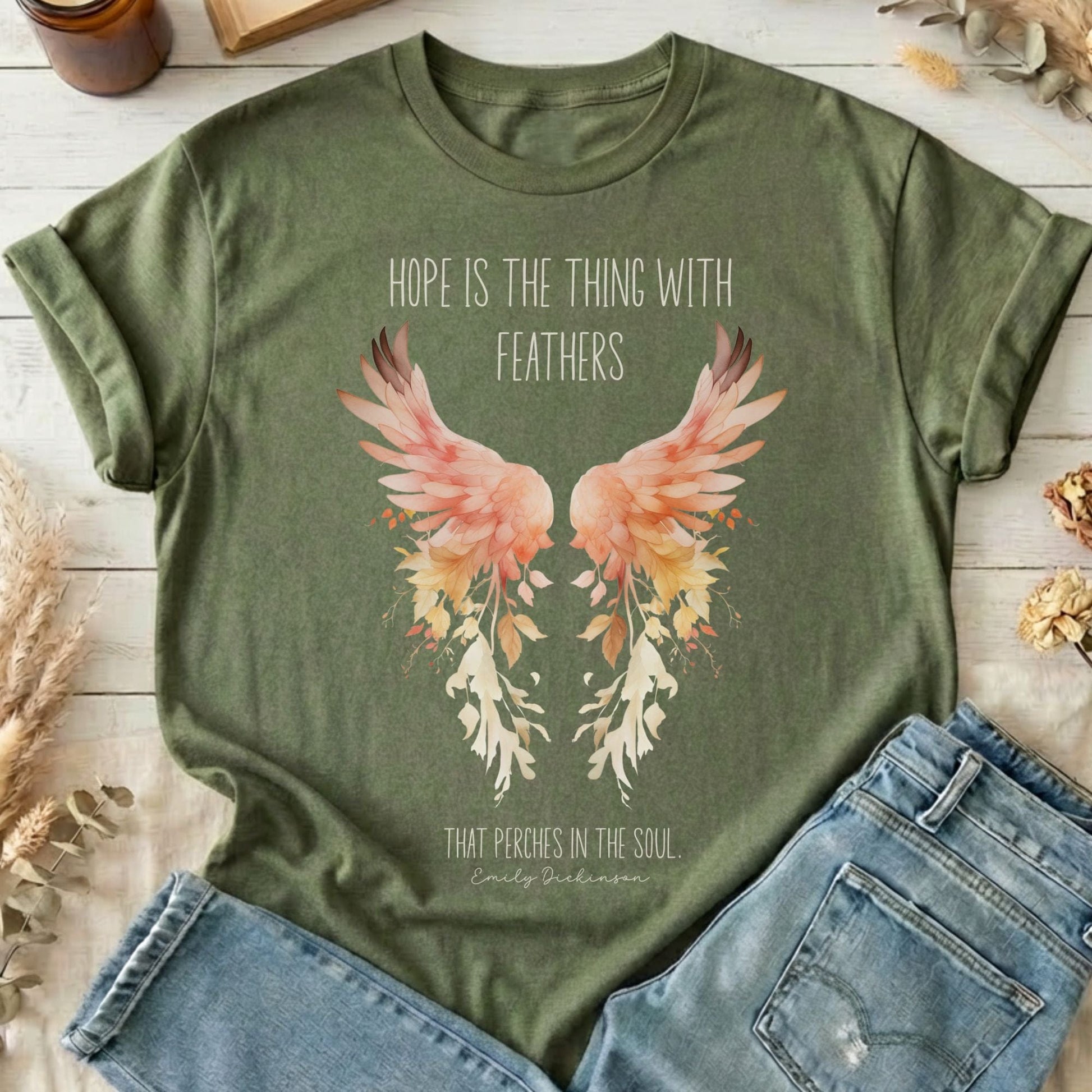 T-Shirt Military Green / S Design 222 T-Shirt The Mystic Eden