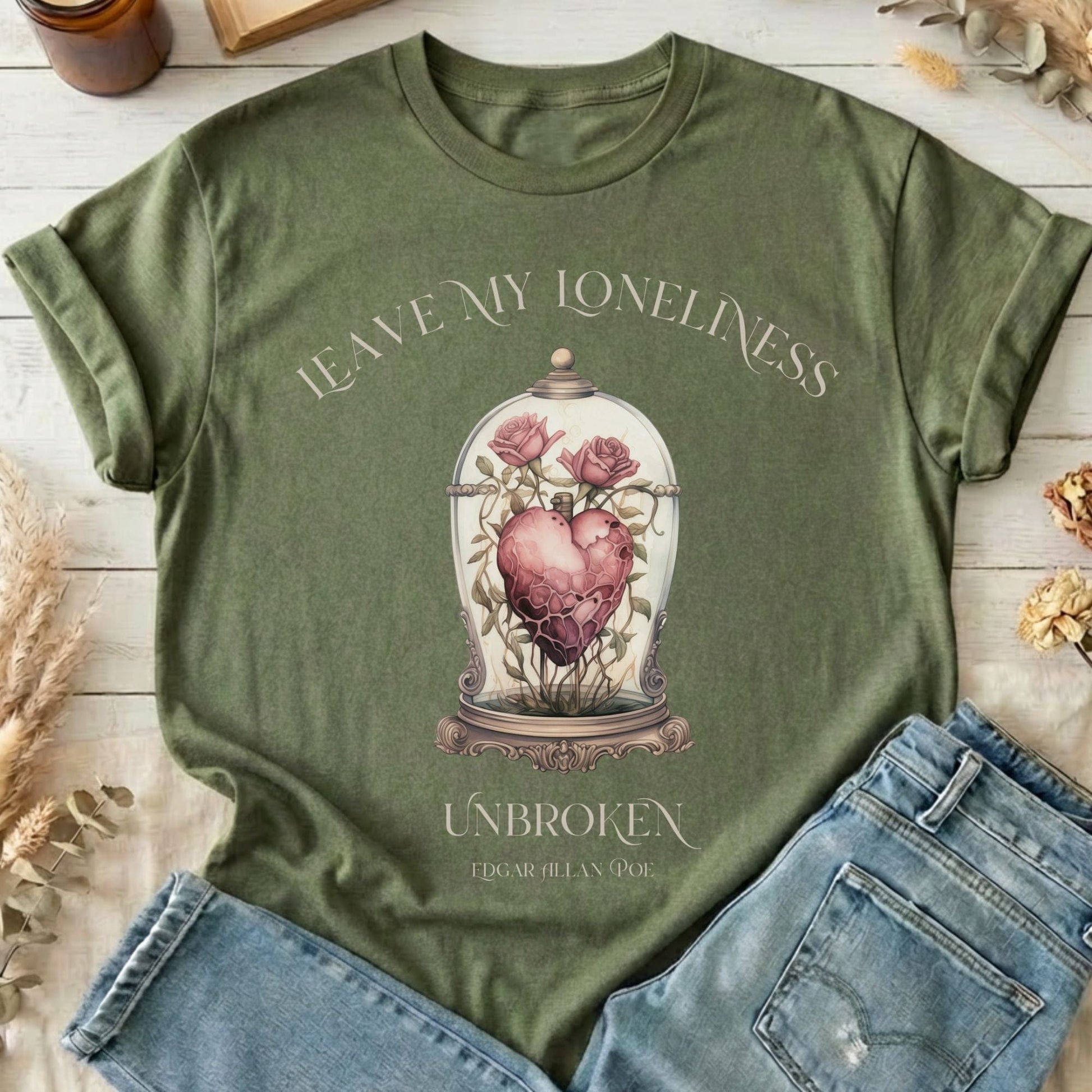 T-Shirt Military Green / S Design 224 T-Shirt The Mystic Eden