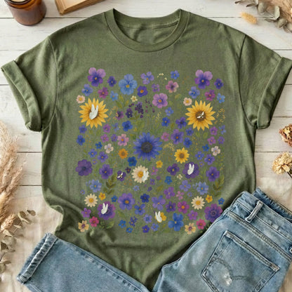 T-Shirt Military Green / S Design 227 T-Shirt The Mystic Eden