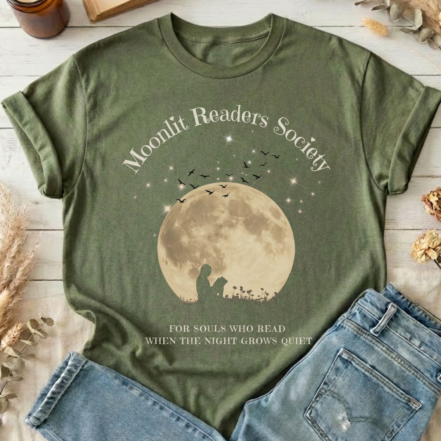 T-Shirt Military Green / S Design 241 T-Shirt The Mystic Eden