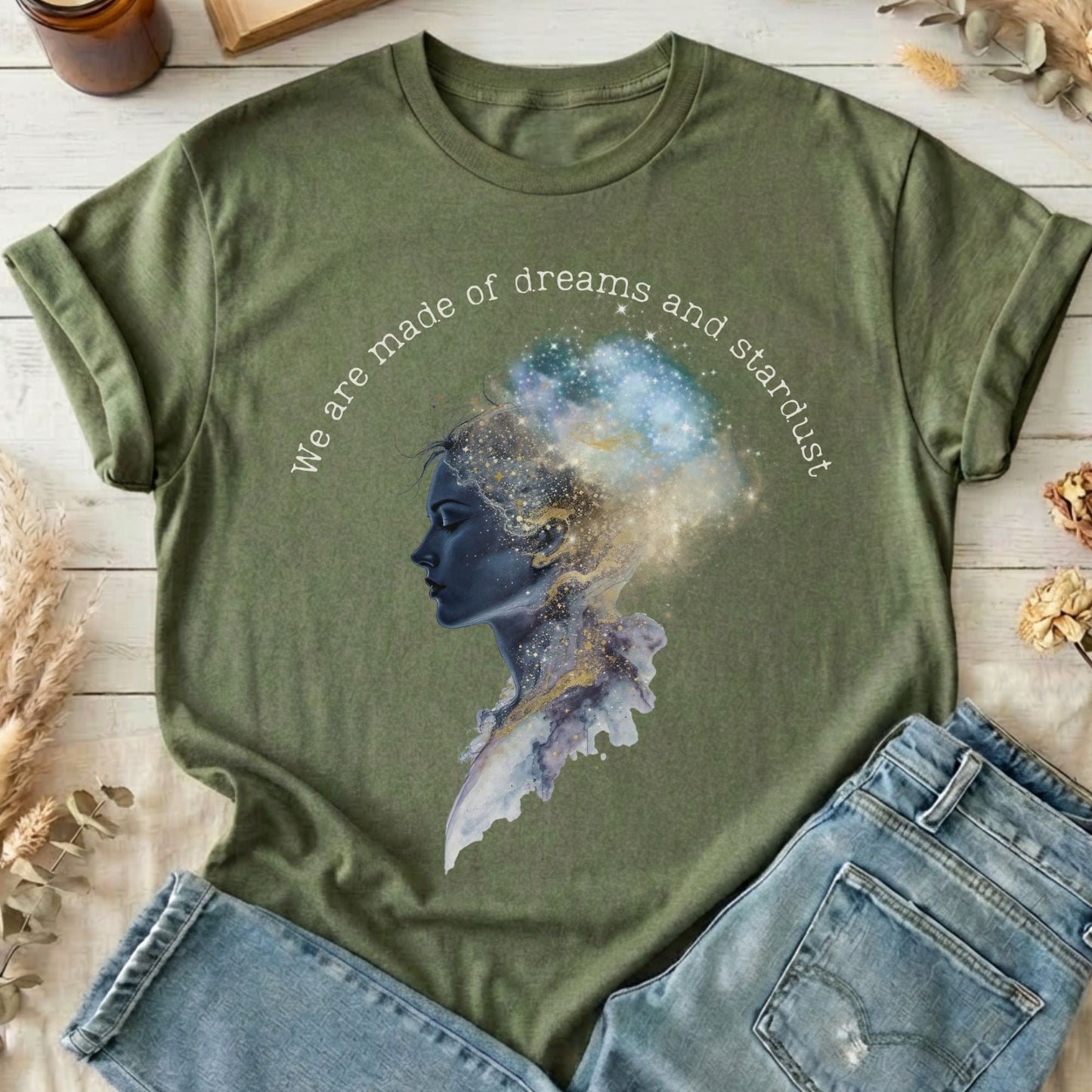 T-Shirt Military Green / S Design 248 T-Shirt The Mystic Eden