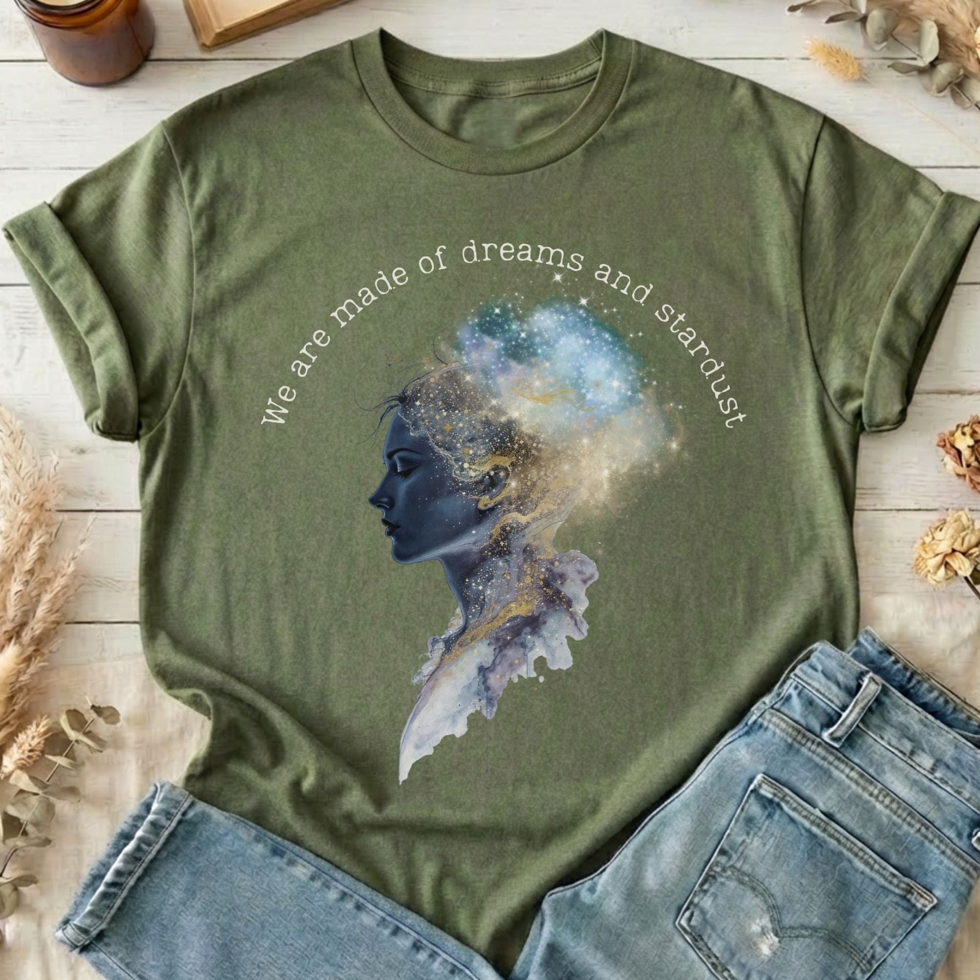 T-Shirt Military Green / S Design 248 T-Shirt The Mystic Eden