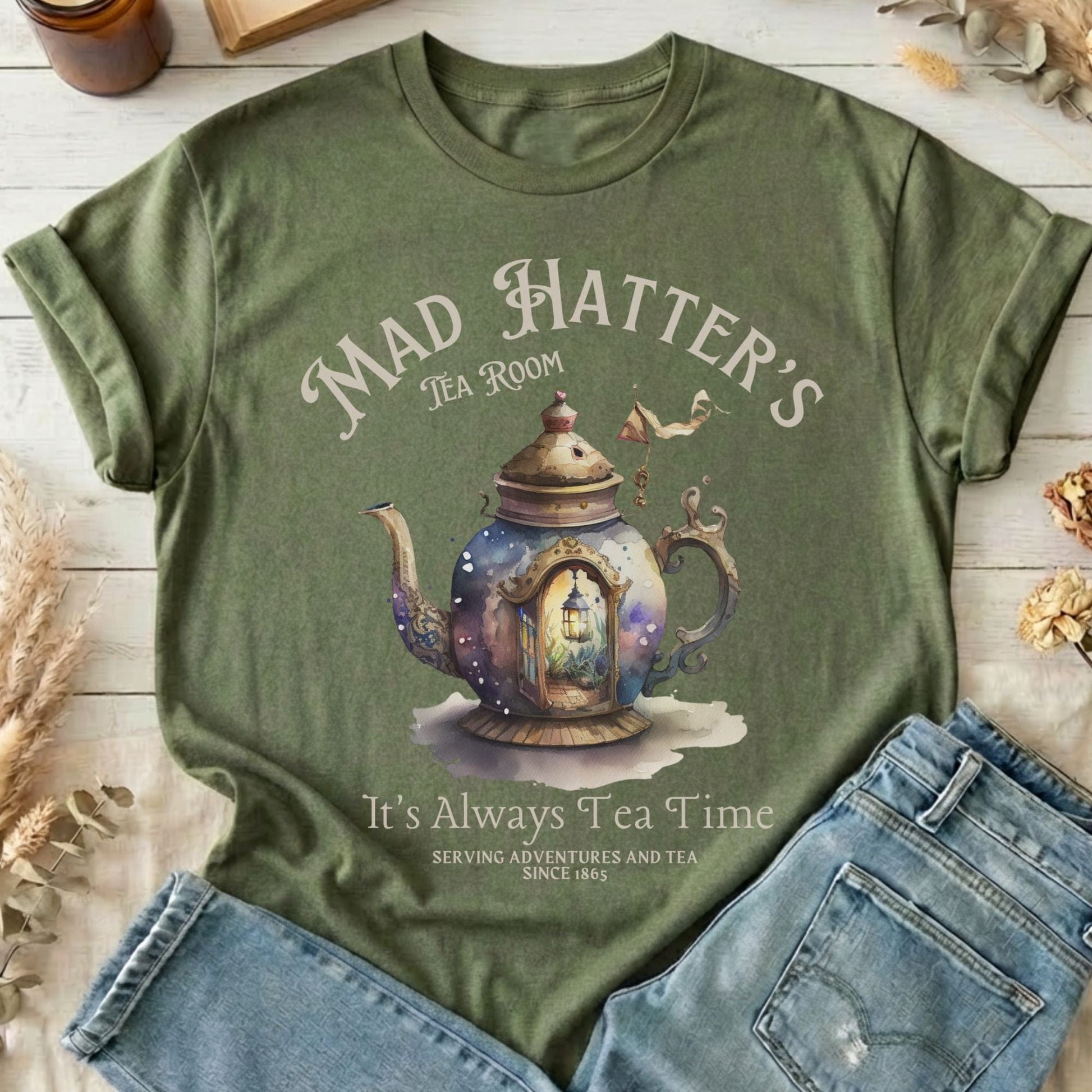 T-Shirt Military Green / S Design 29 T-Shirt The Mystic Eden