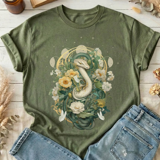 T-Shirt Military Green / S Design 45 T-Shirt The Mystic Eden