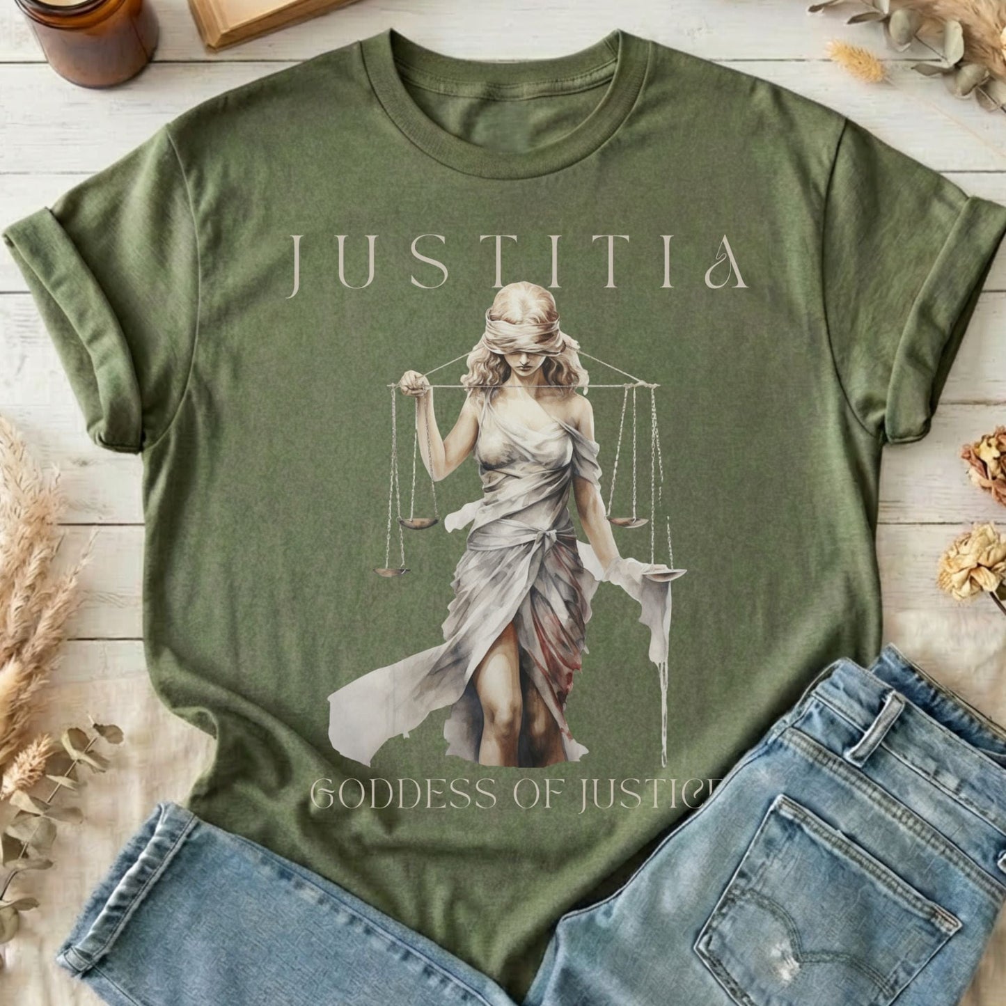 T-Shirt Military Green / S Design 47 T-Shirt The Mystic Eden