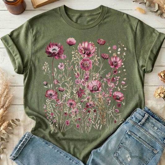 T-Shirt Military Green / S Design 6 T-Shirt The Mystic Eden