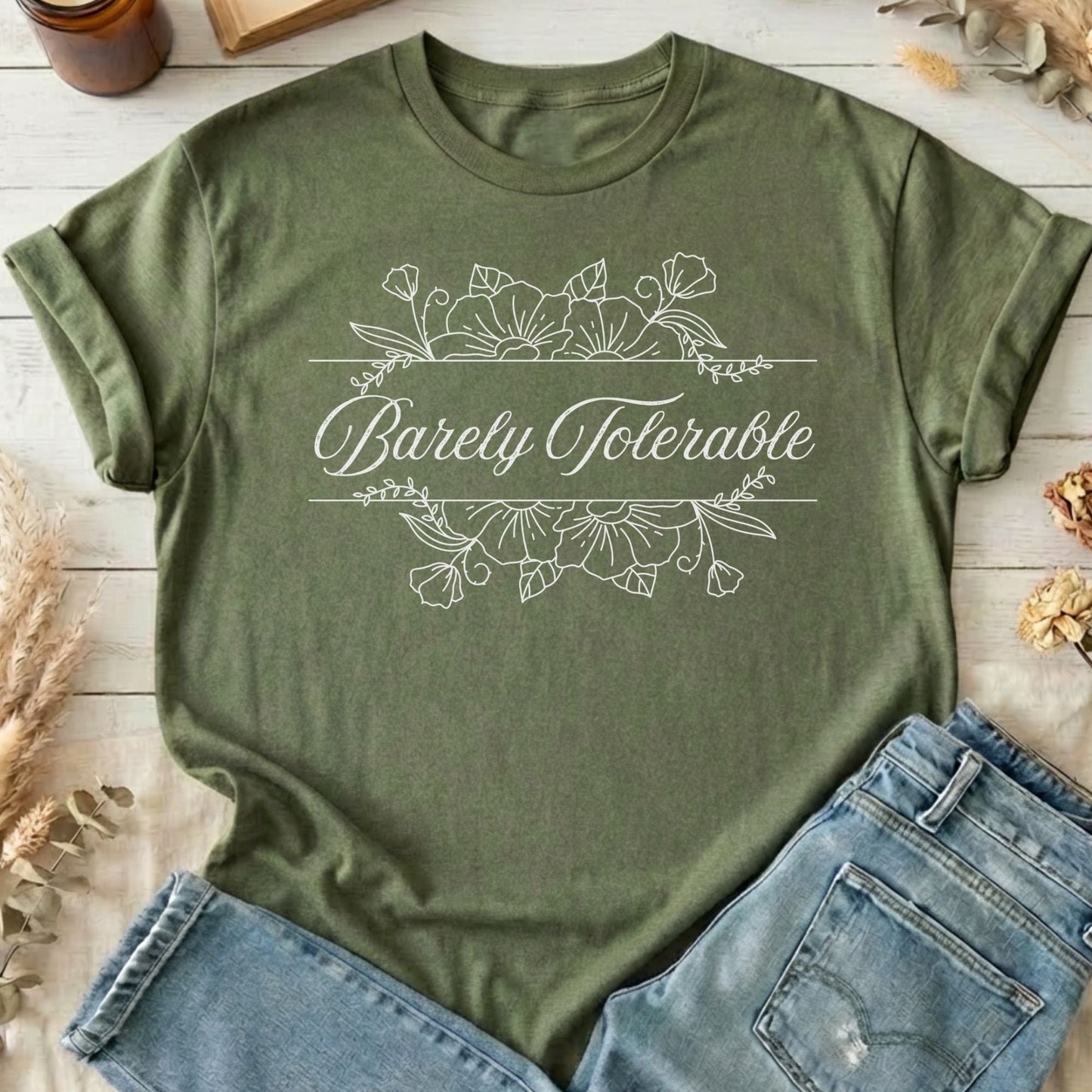 T-Shirt Military Green / S Design 64 T-Shirt The Mystic Eden