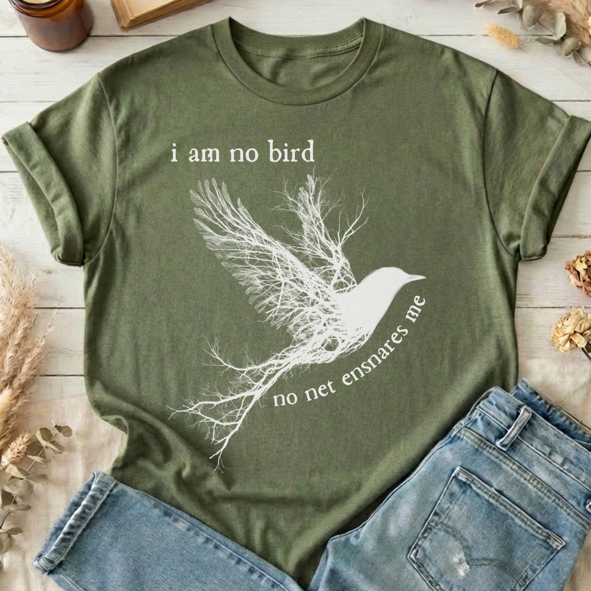 T-Shirt Military Green / S Design 67 T-Shirt The Mystic Eden