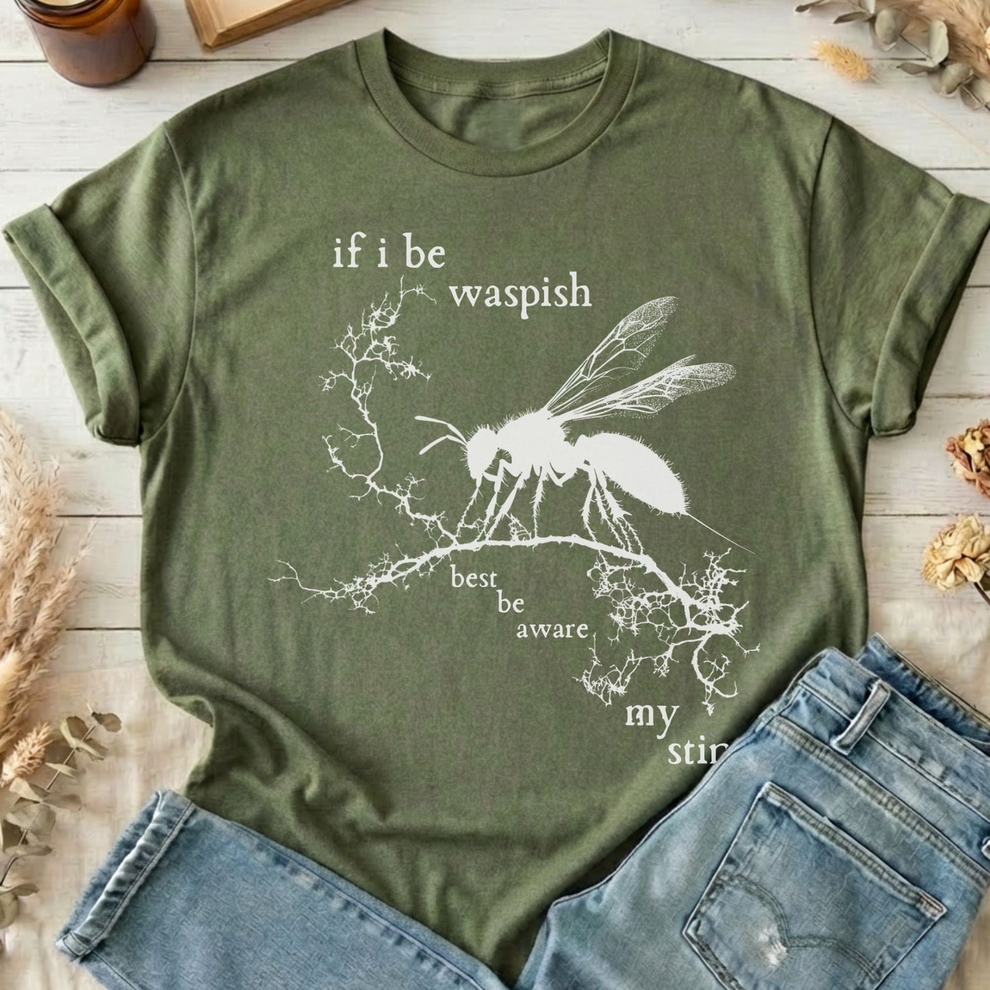 T-Shirt Military Green / S Design 71 T-Shirt The Mystic Eden