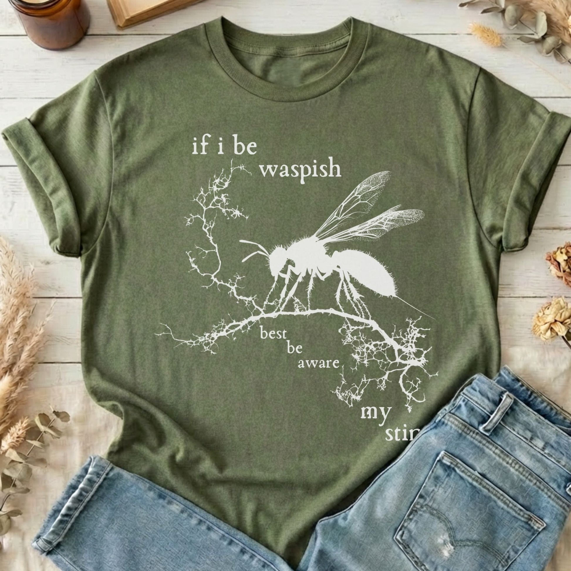 T-Shirt Military Green / S Design 71 T-Shirt The Mystic Eden