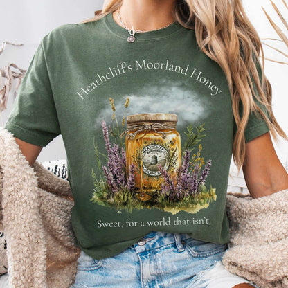T-Shirt Moss / S Heathcliff's Moorland Honey Tee The Mystic Eden