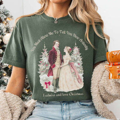 T-Shirt Moss / S Pride & Prejudice Christmas Tee The Mystic Eden