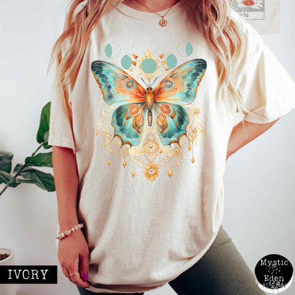 T-Shirt Mystical and Whimsical Butterfly Shirt The Mystic Eden