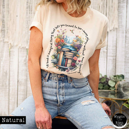 T-Shirt Natural / XS Magical book shirt The Mystic Eden