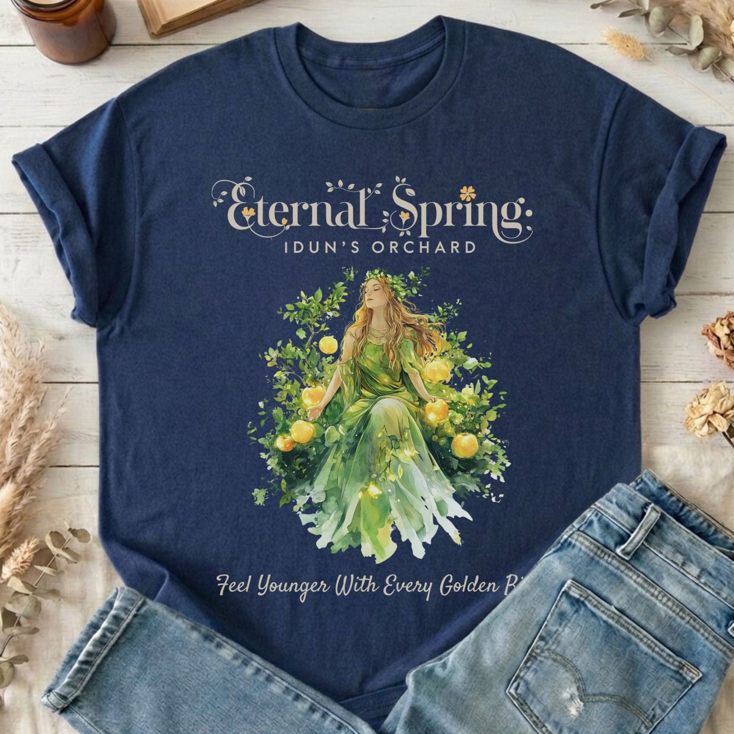 T-Shirt Navy / S Design 165 T-Shirt The Mystic Eden