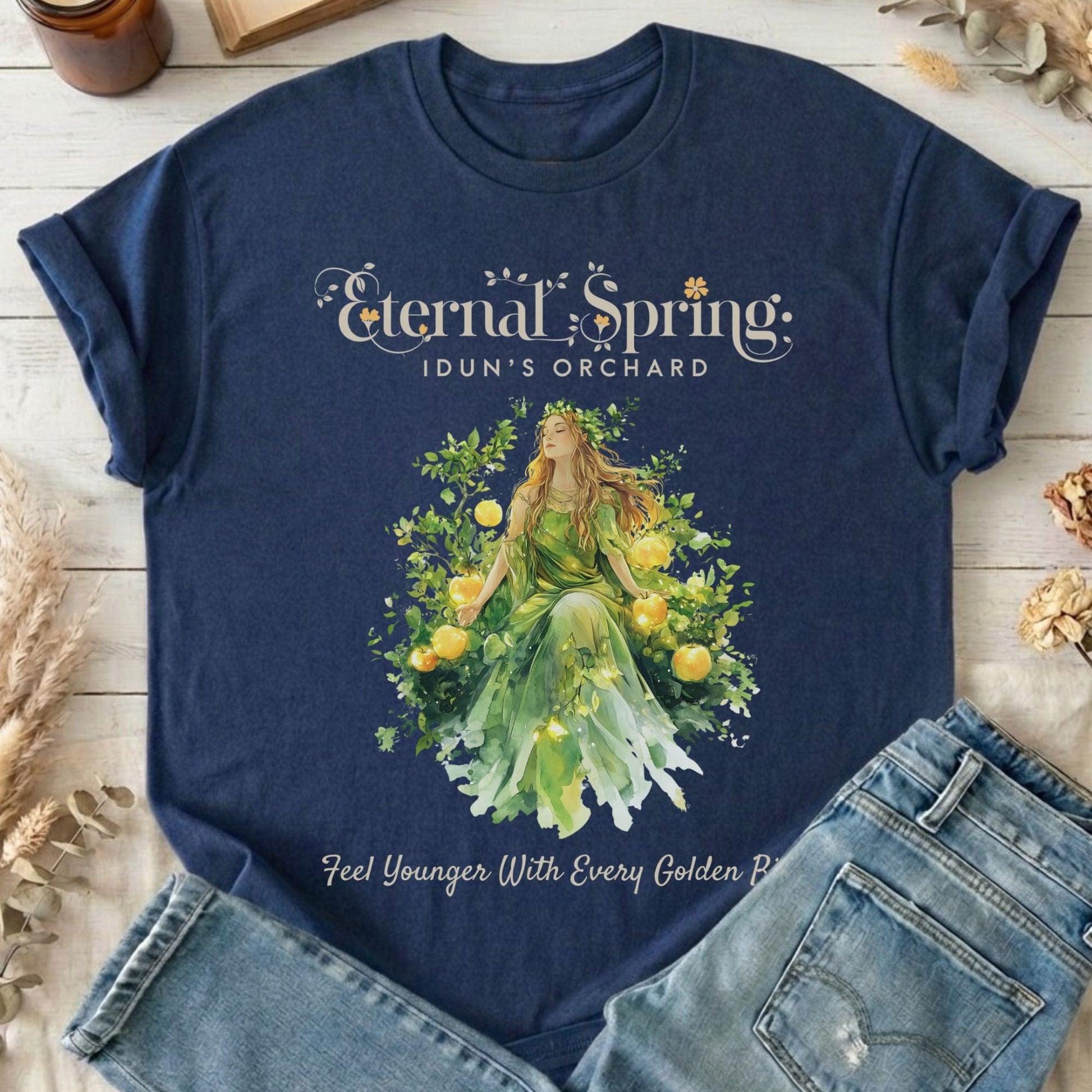 T-Shirt Navy / S Design 165 T-Shirt The Mystic Eden