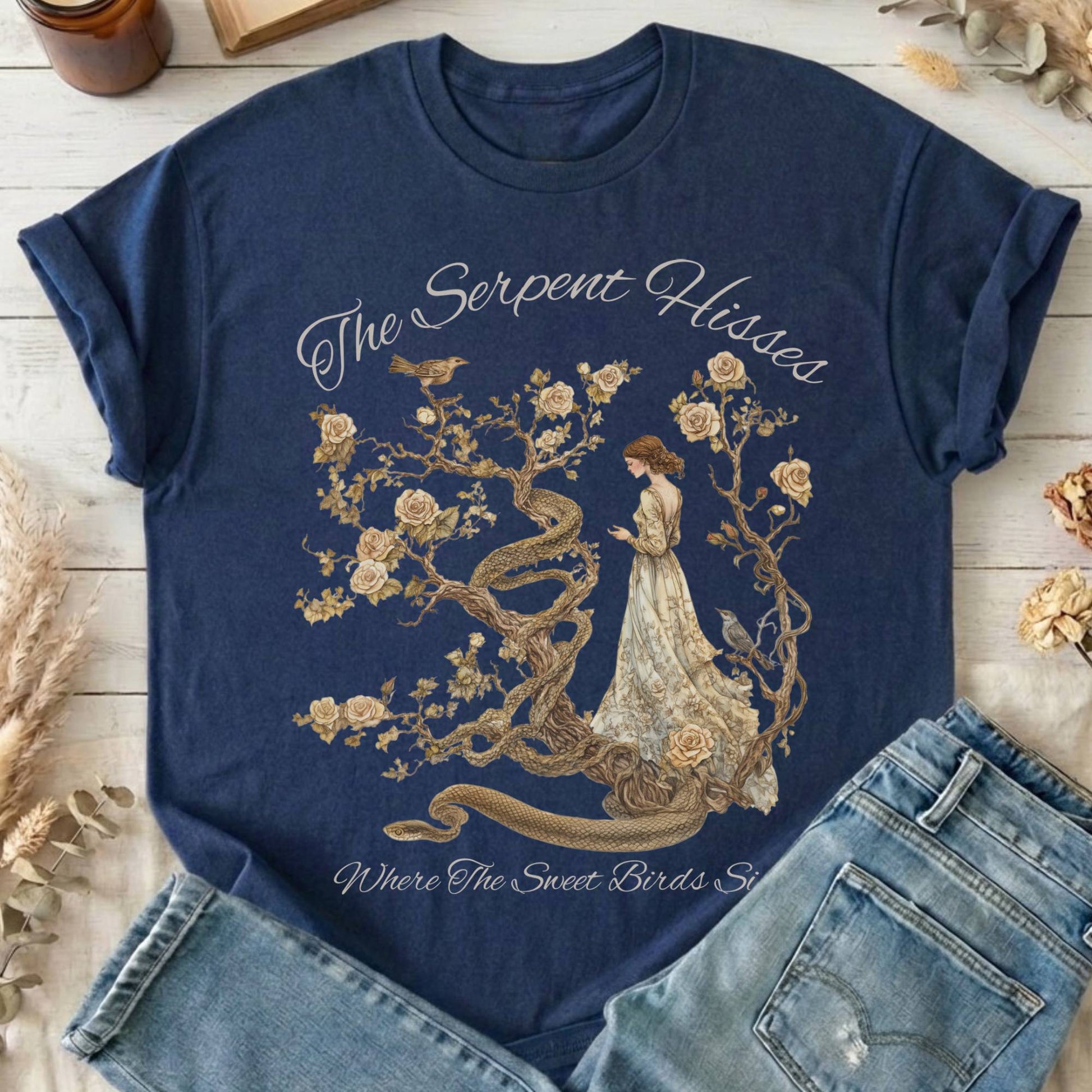 T-Shirt Navy / S Design 167 T-Shirt The Mystic Eden