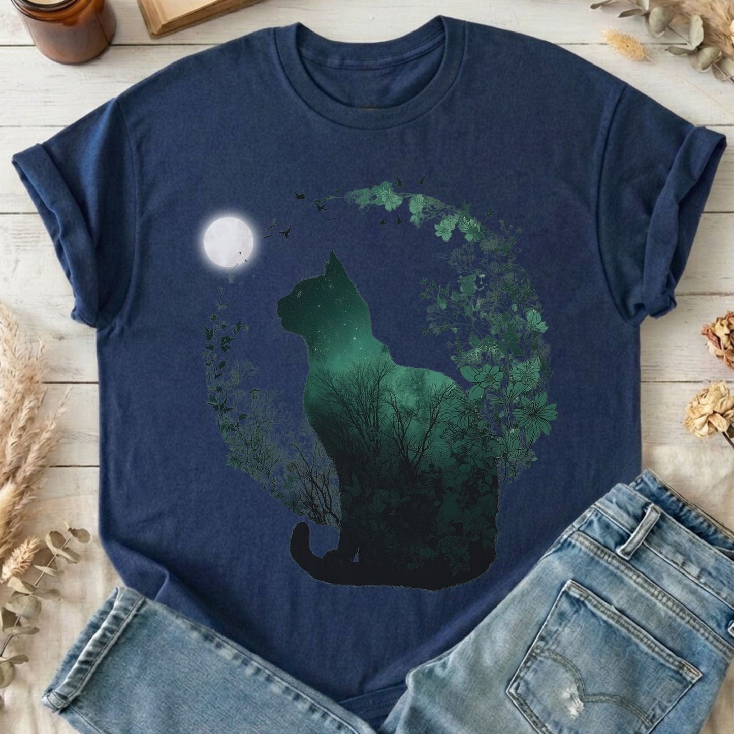 T-Shirt Navy / S Design 208 T-Shirt The Mystic Eden