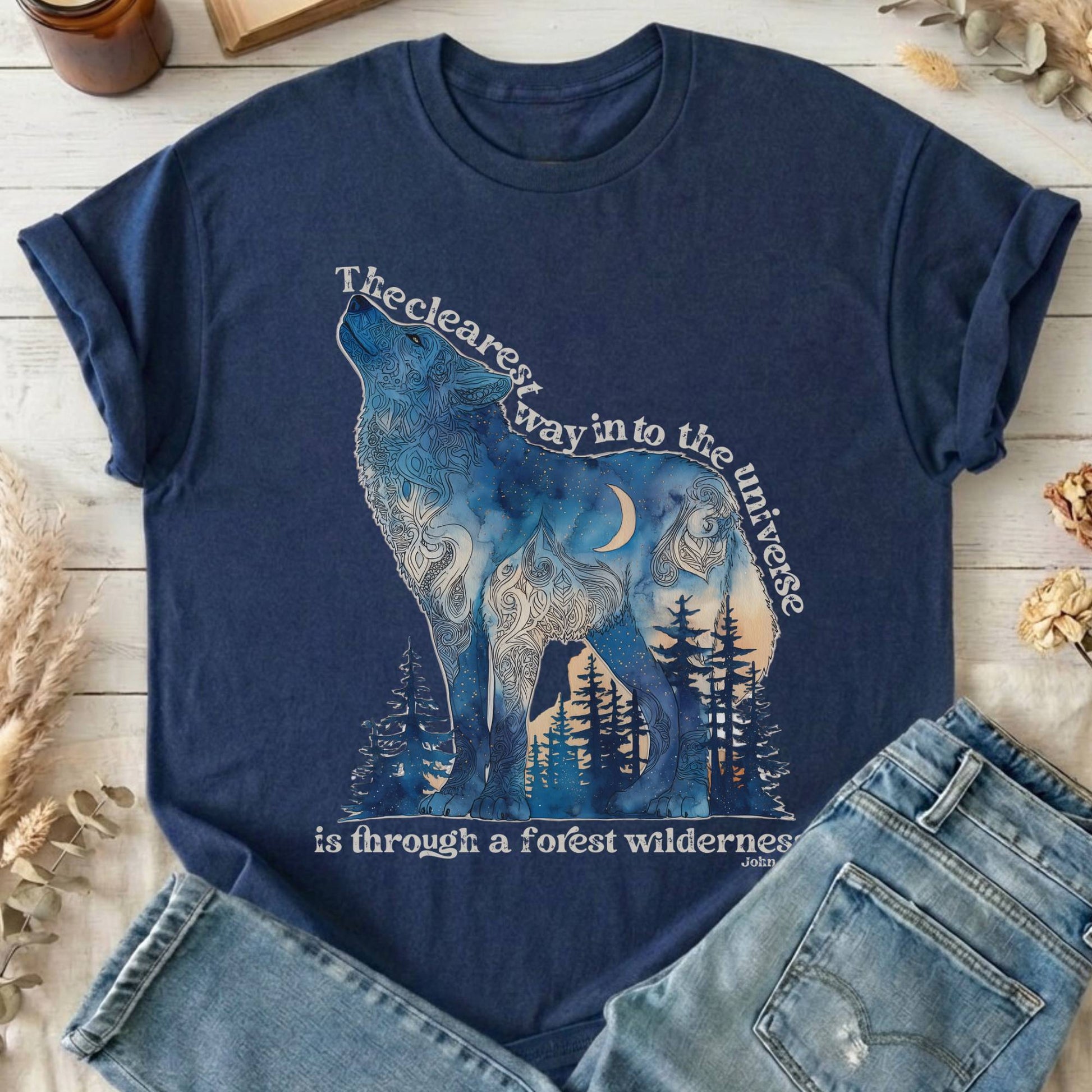 T-Shirt Navy / S Design 209 T-Shirt The Mystic Eden
