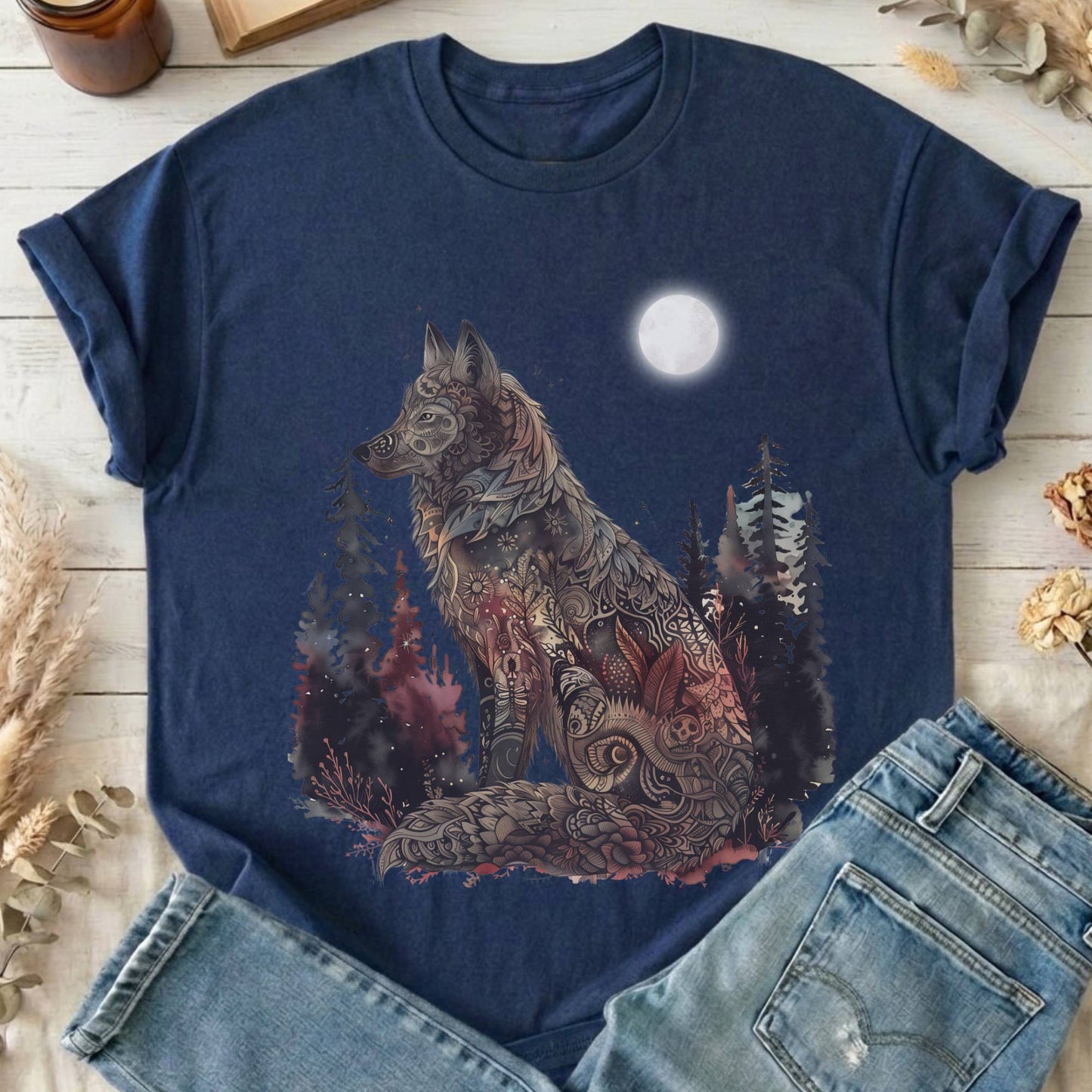 T-Shirt Navy / S Design 210 T-Shirt The Mystic Eden