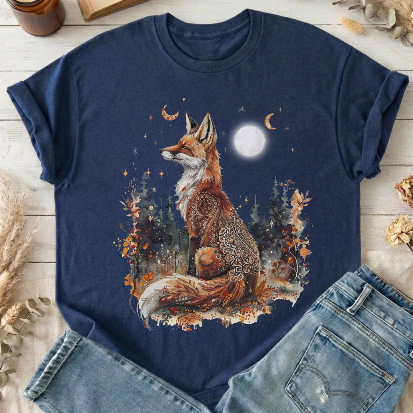 T-Shirt Navy / S Design 211 T-Shirt The Mystic Eden