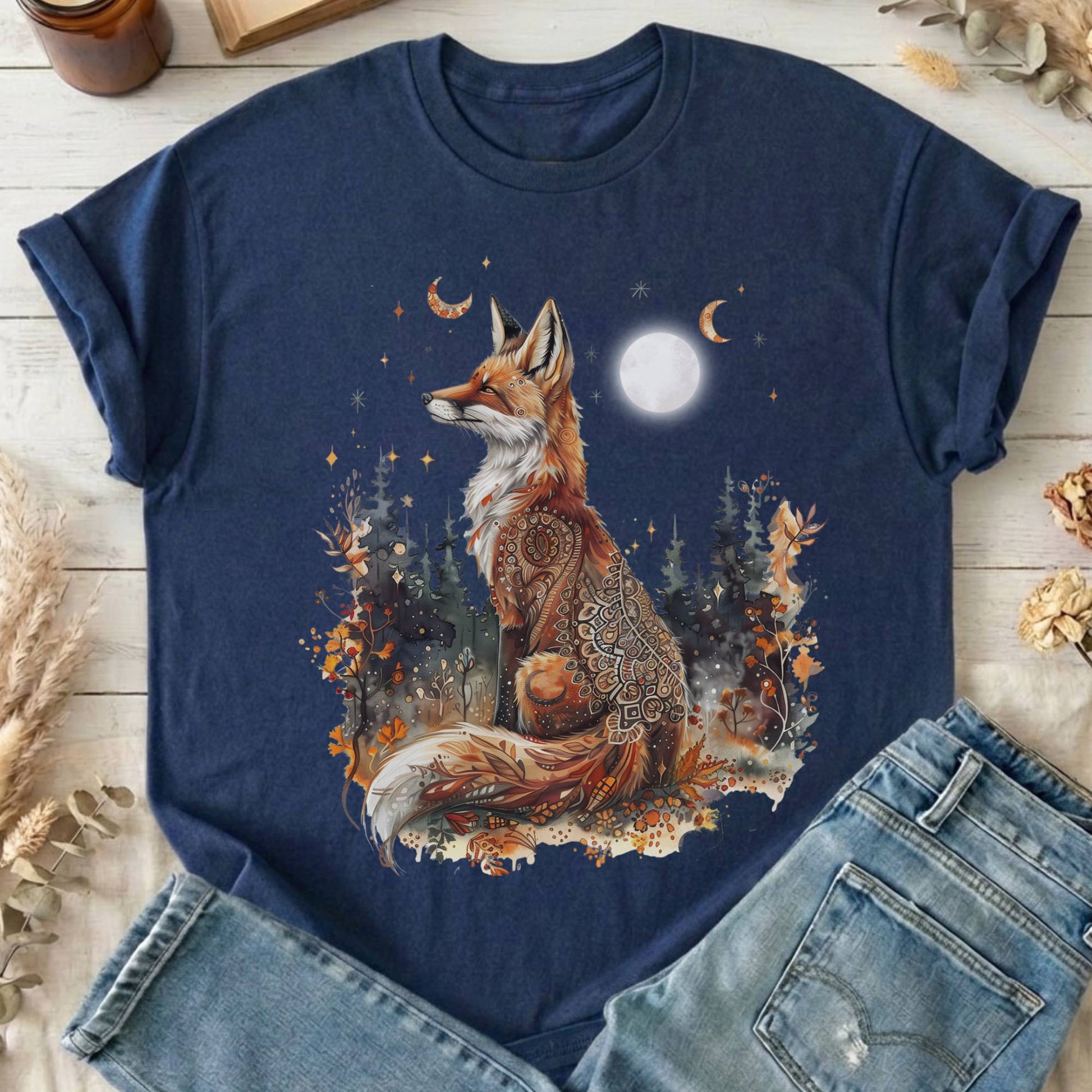 T-Shirt Navy / S Design 211 T-Shirt The Mystic Eden