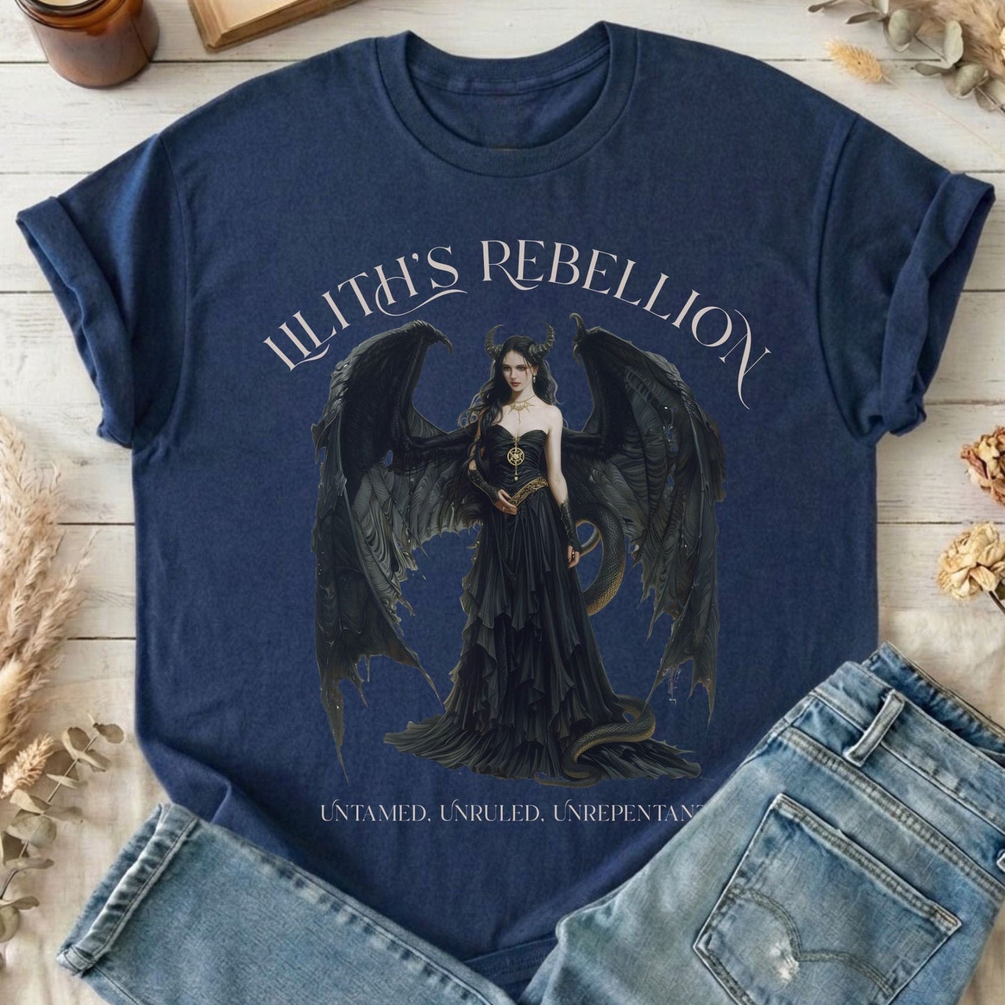 T-Shirt Navy / S Design 213 T-Shirt The Mystic Eden