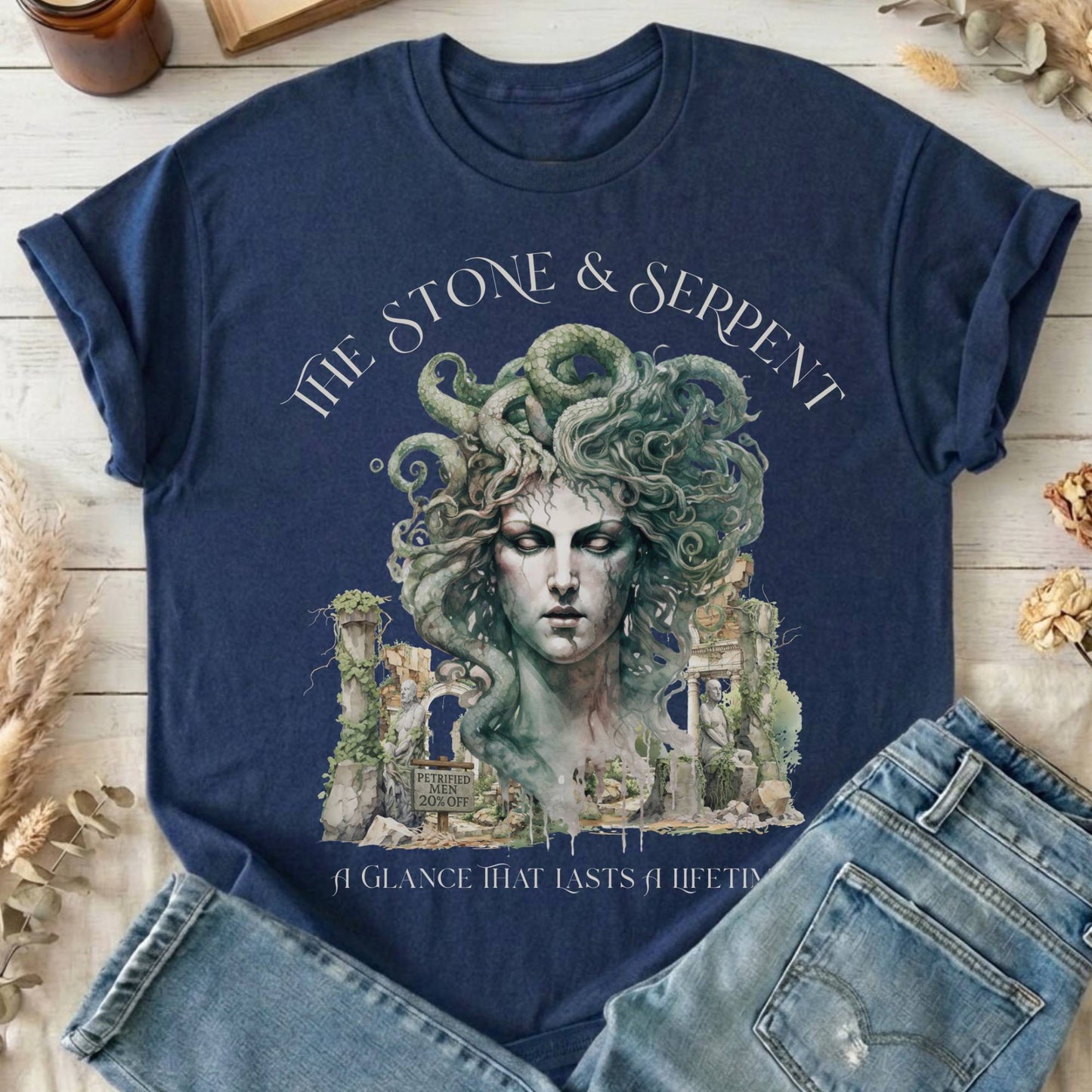 T-Shirt Navy / S Design 215 T-Shirt The Mystic Eden