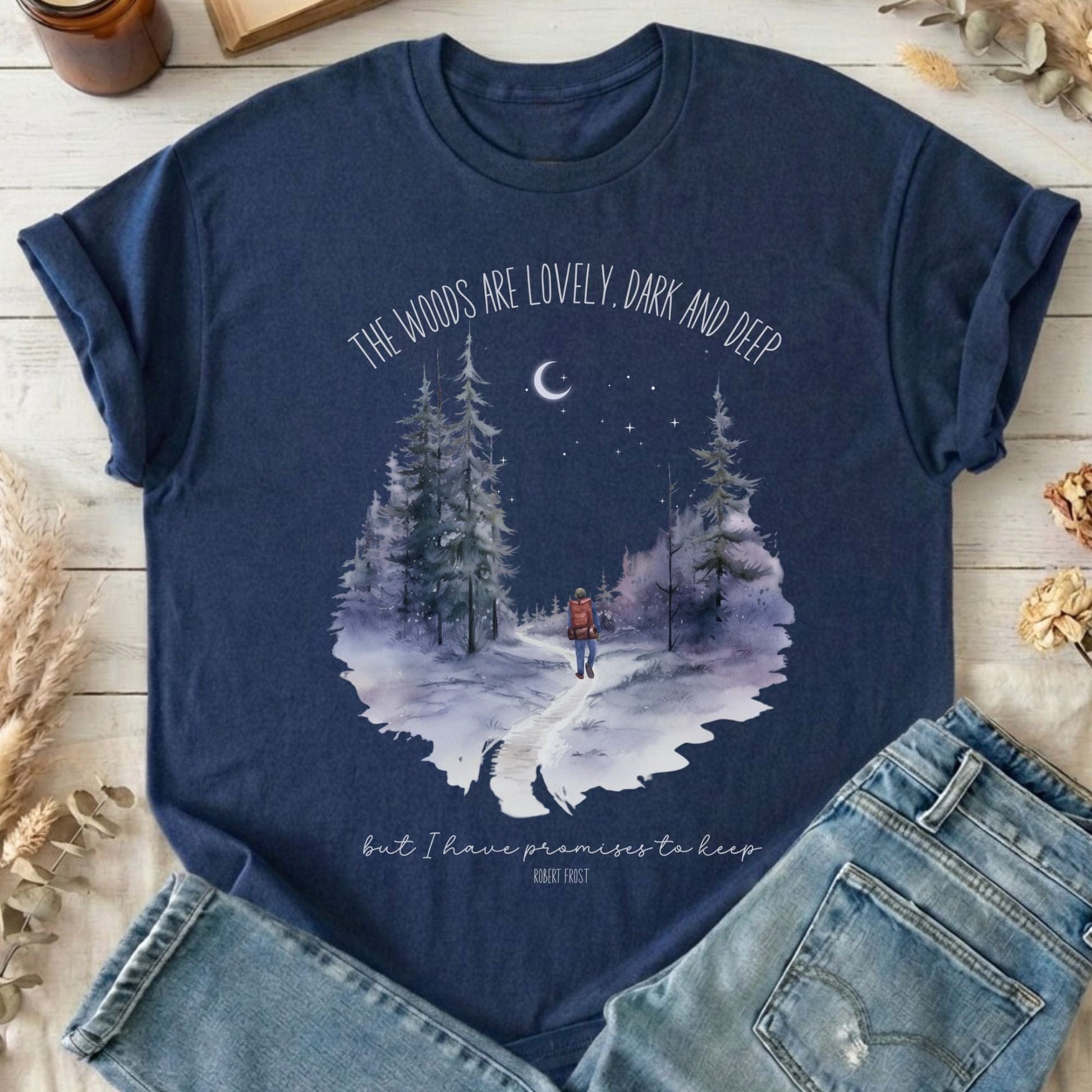 T-Shirt Navy / S Design 223 T-Shirt The Mystic Eden