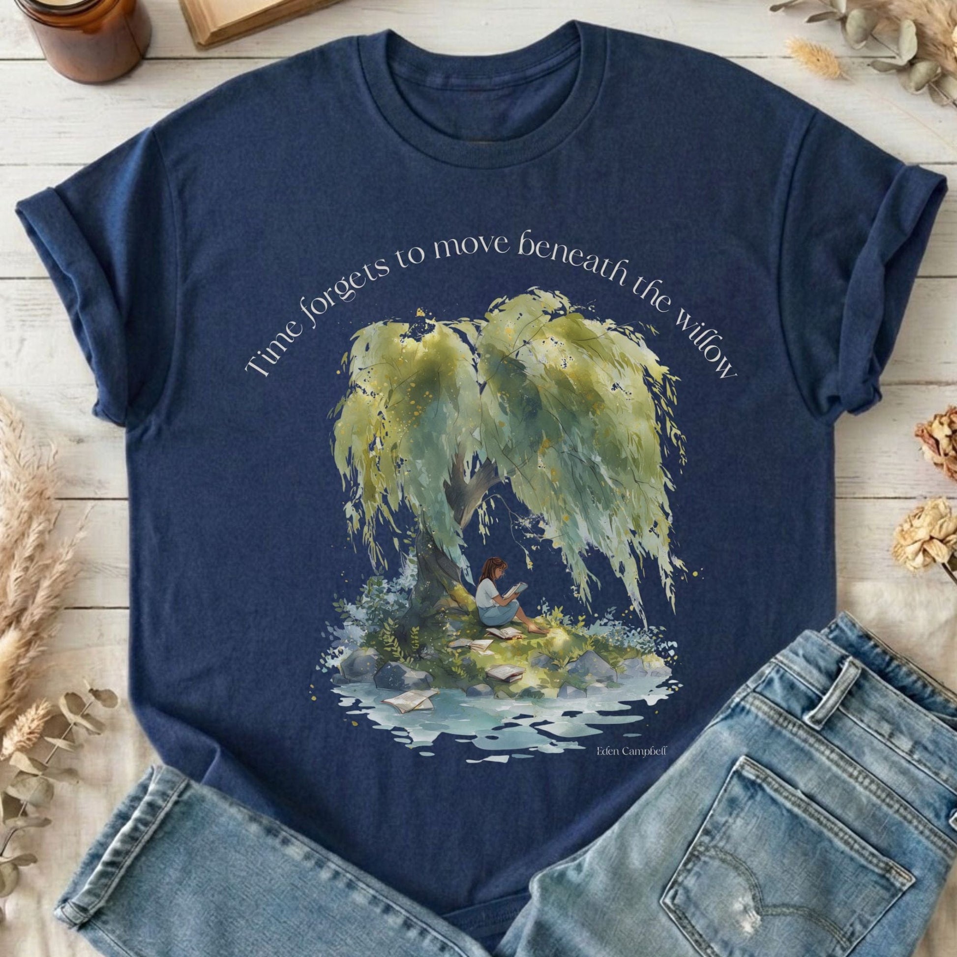 T-Shirt Navy / S Design 244 T-Shirt The Mystic Eden