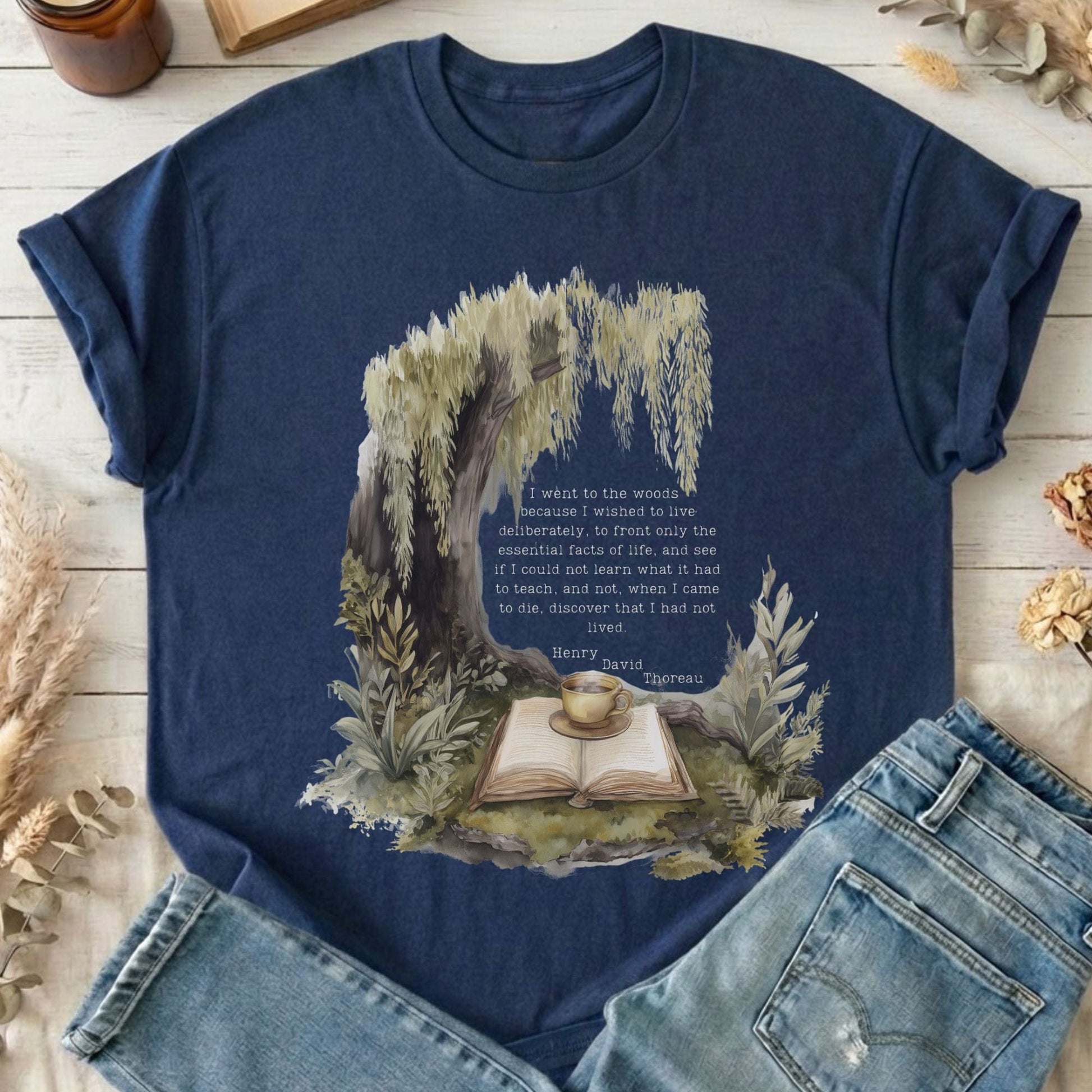 T-Shirt Navy / S Design 245 T-Shirt The Mystic Eden