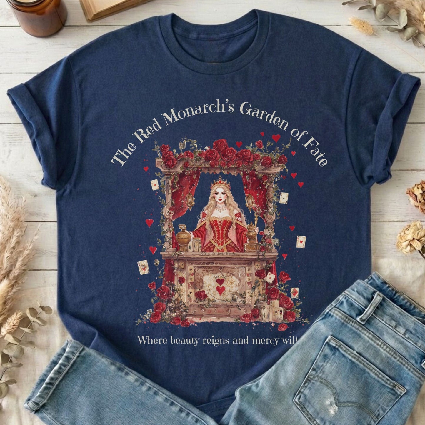 T-Shirt Navy / S Design 258 T-Shirt The Mystic Eden