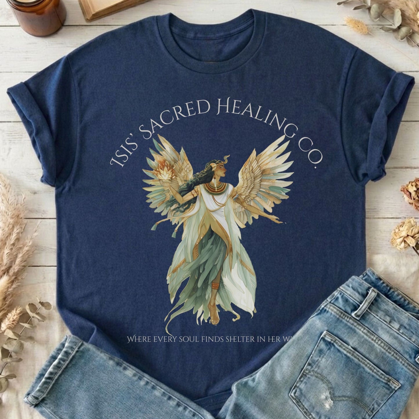 T-Shirt Navy / S Design 263 T-Shirt The Mystic Eden
