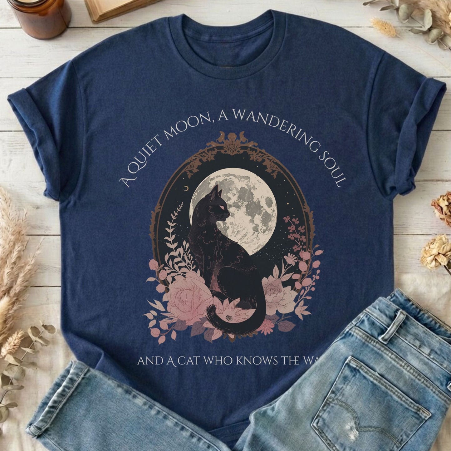 T-Shirt Navy / S Design 268 T-Shirt The Mystic Eden