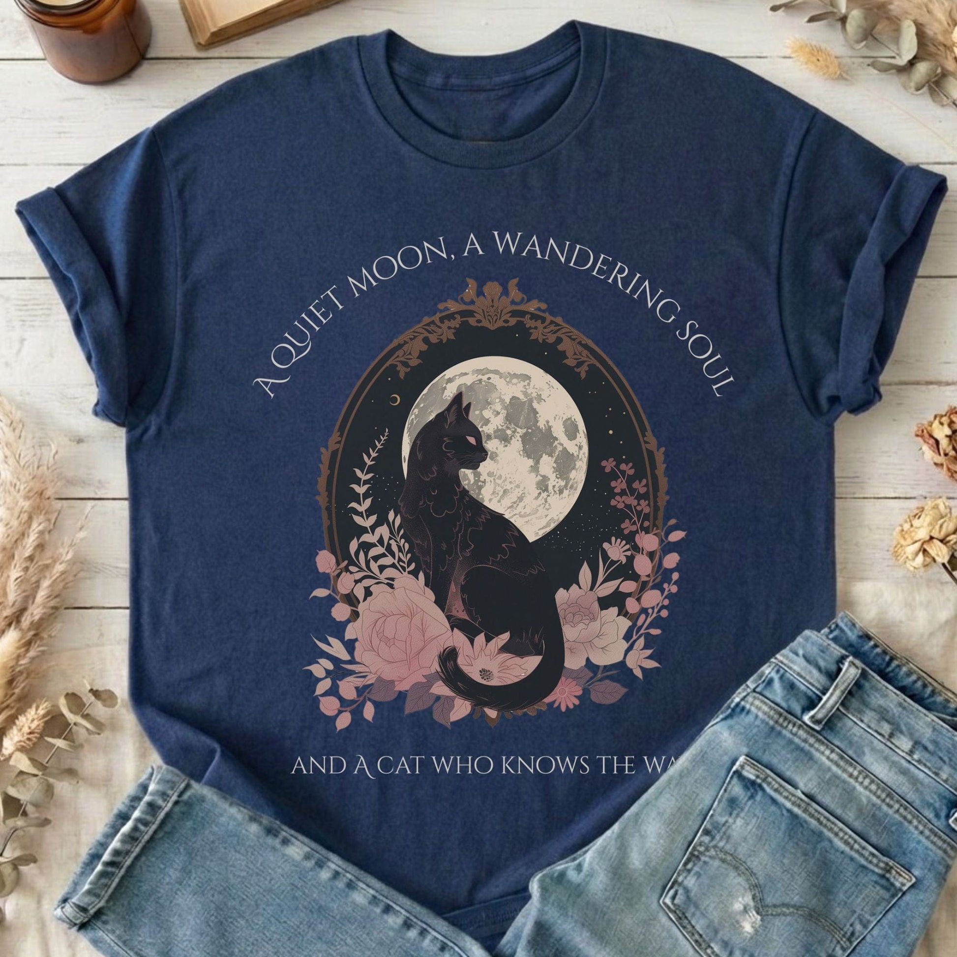 T-Shirt Navy / S Design 268 T-Shirt The Mystic Eden