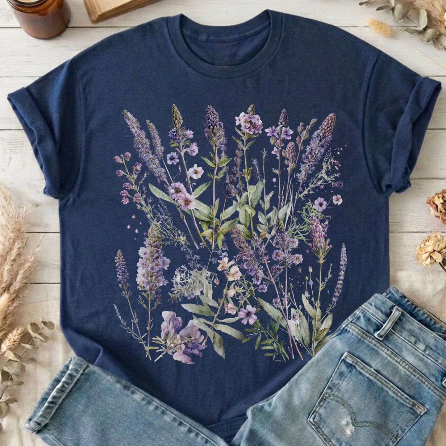 T-Shirt Navy / S Design 37 T-Shirt The Mystic Eden