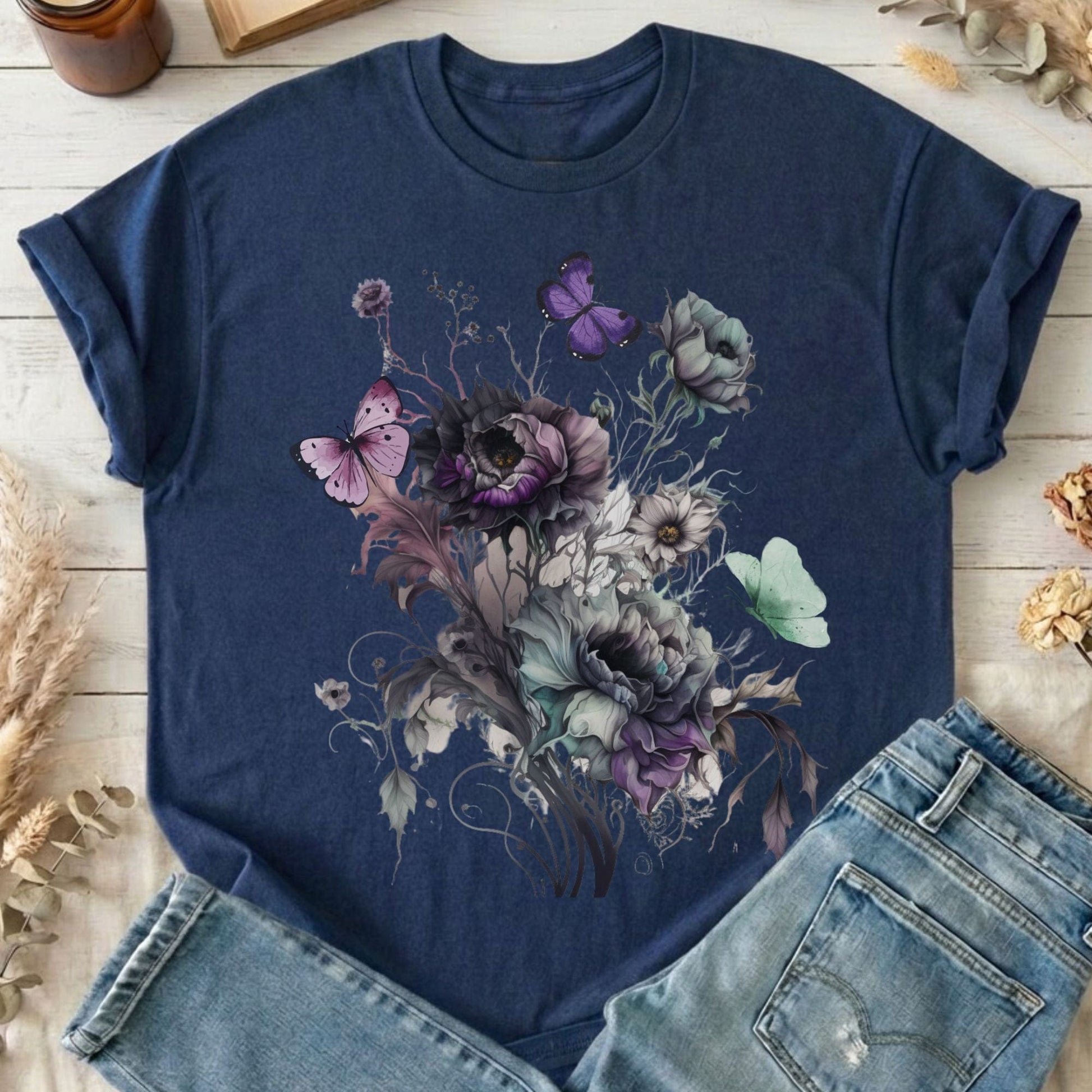 T-Shirt Navy / S Design 48 T-Shirt The Mystic Eden