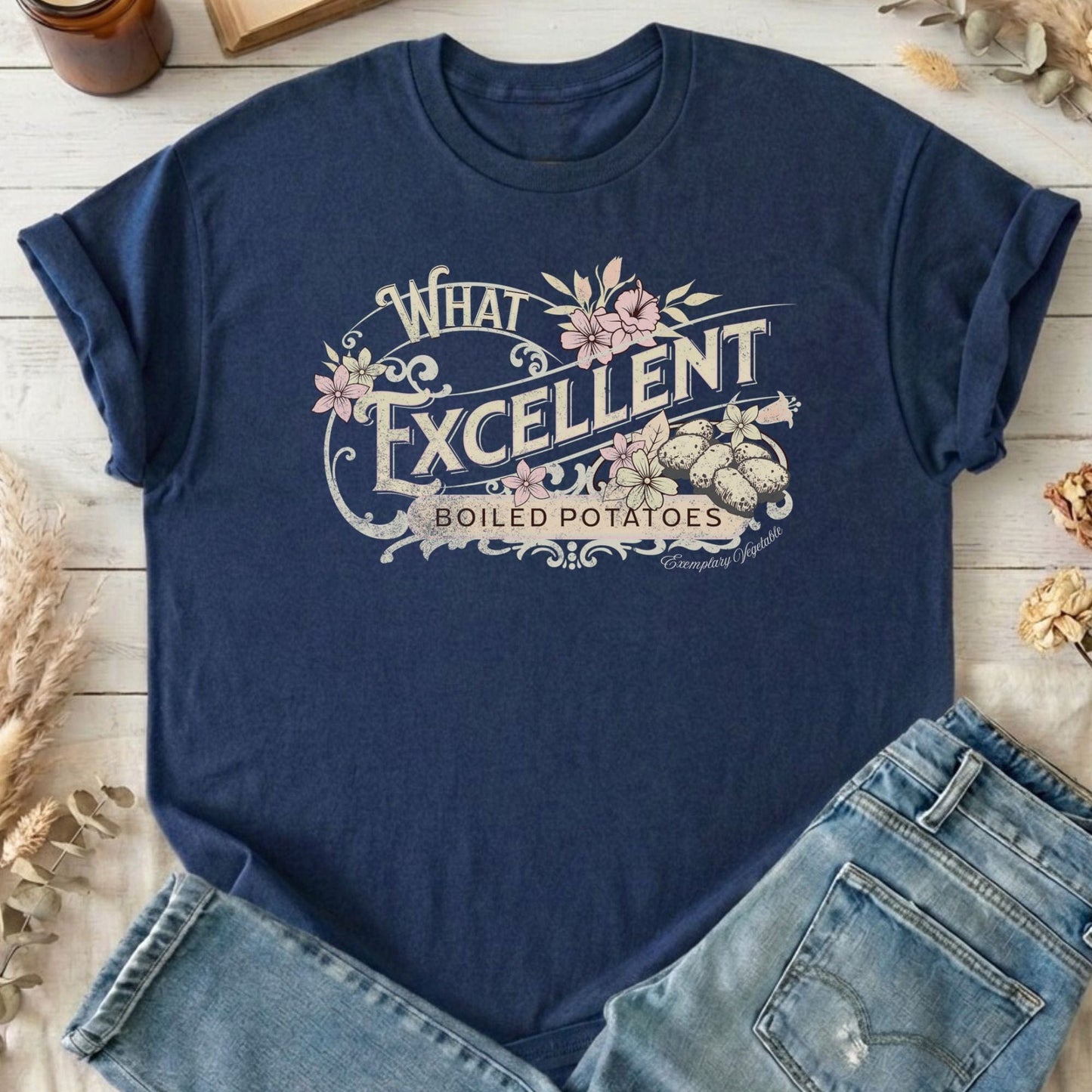 T-Shirt Navy / S Design 65 T-Shirt The Mystic Eden