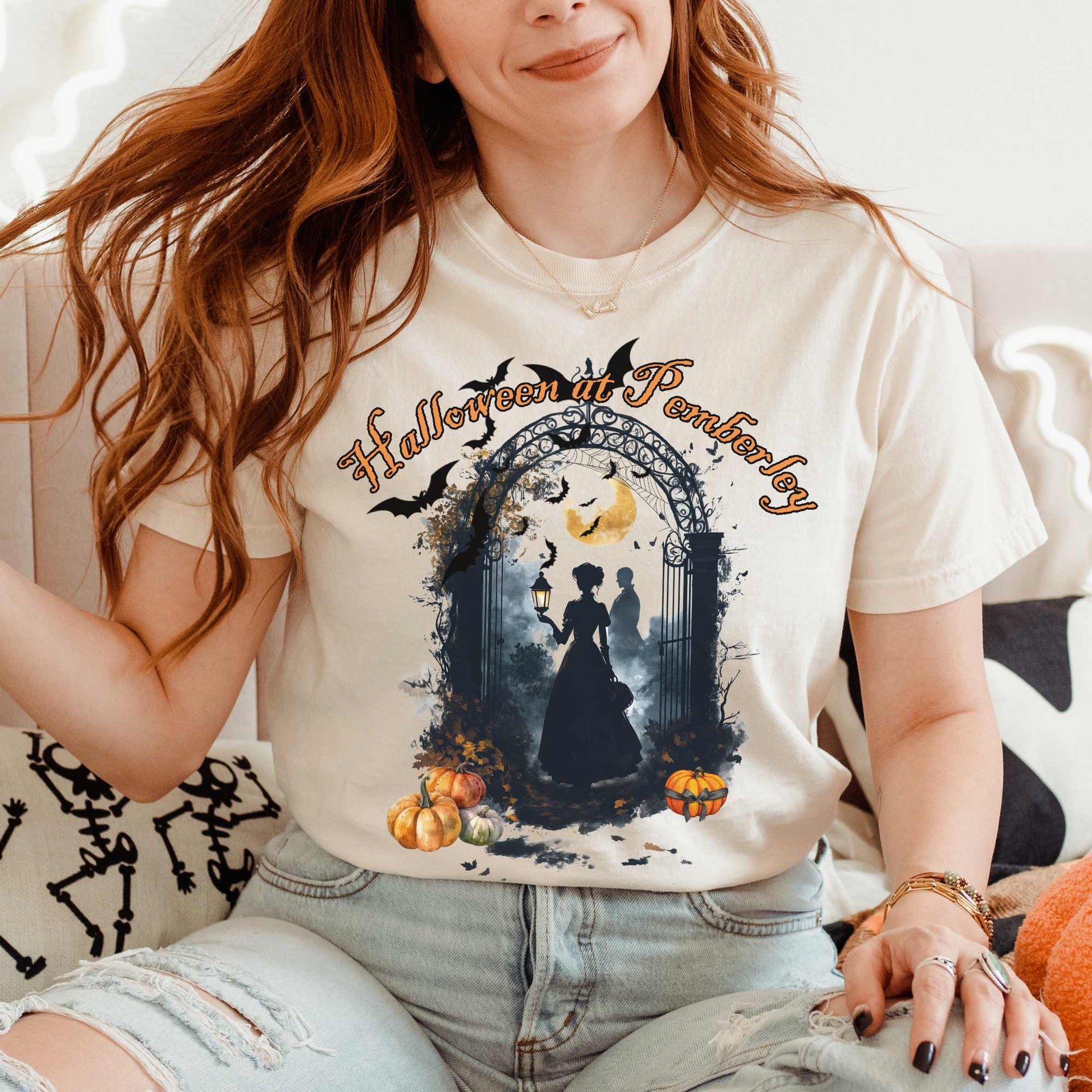 T-Shirt Pemberley Halloween Pride & Prejudice Shirt The Mystic Eden