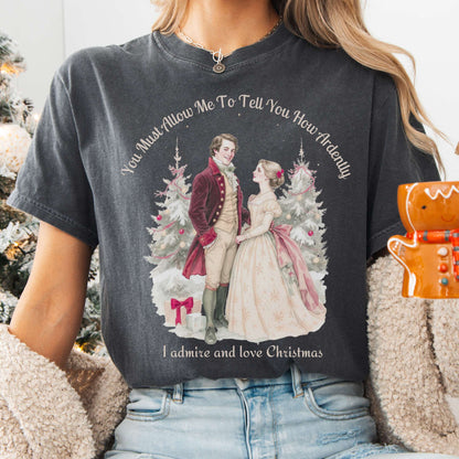 T-Shirt Pepper / S Pride & Prejudice Christmas Tee The Mystic Eden