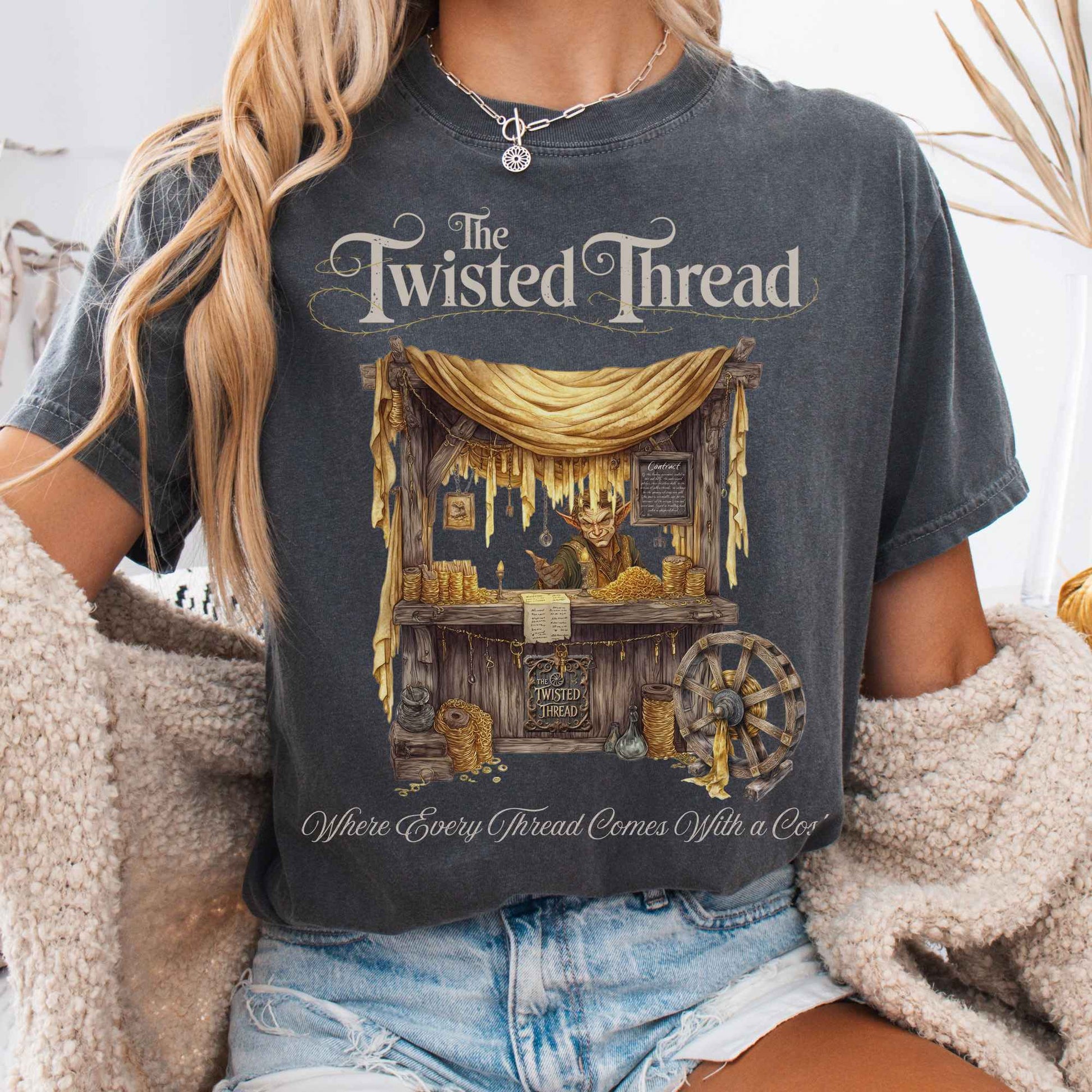T-Shirt Pepper / S The Twisted Thread Fairytale Shirt The Mystic Eden