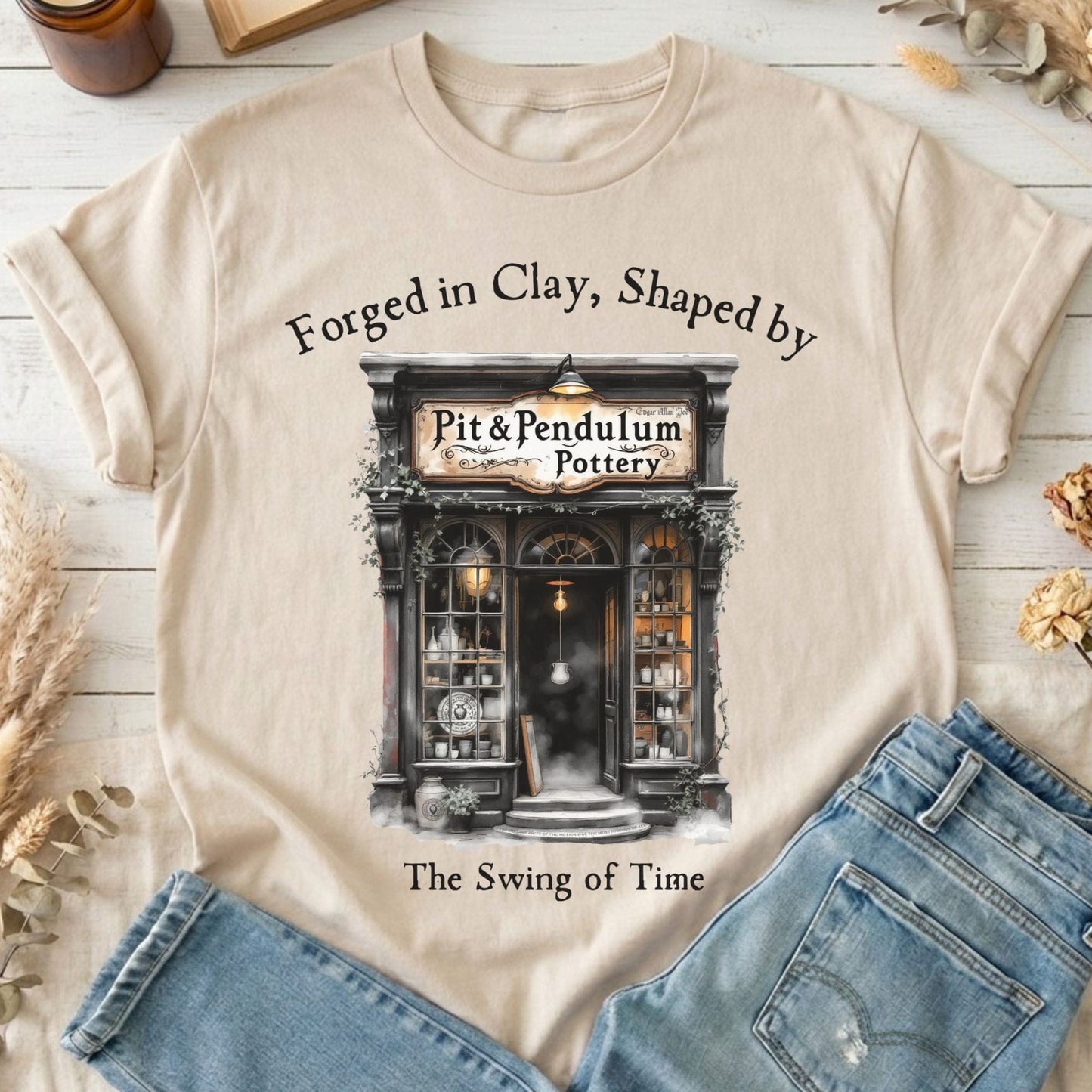 T-Shirt Sand / S Design 144 T-Shirt The Mystic Eden