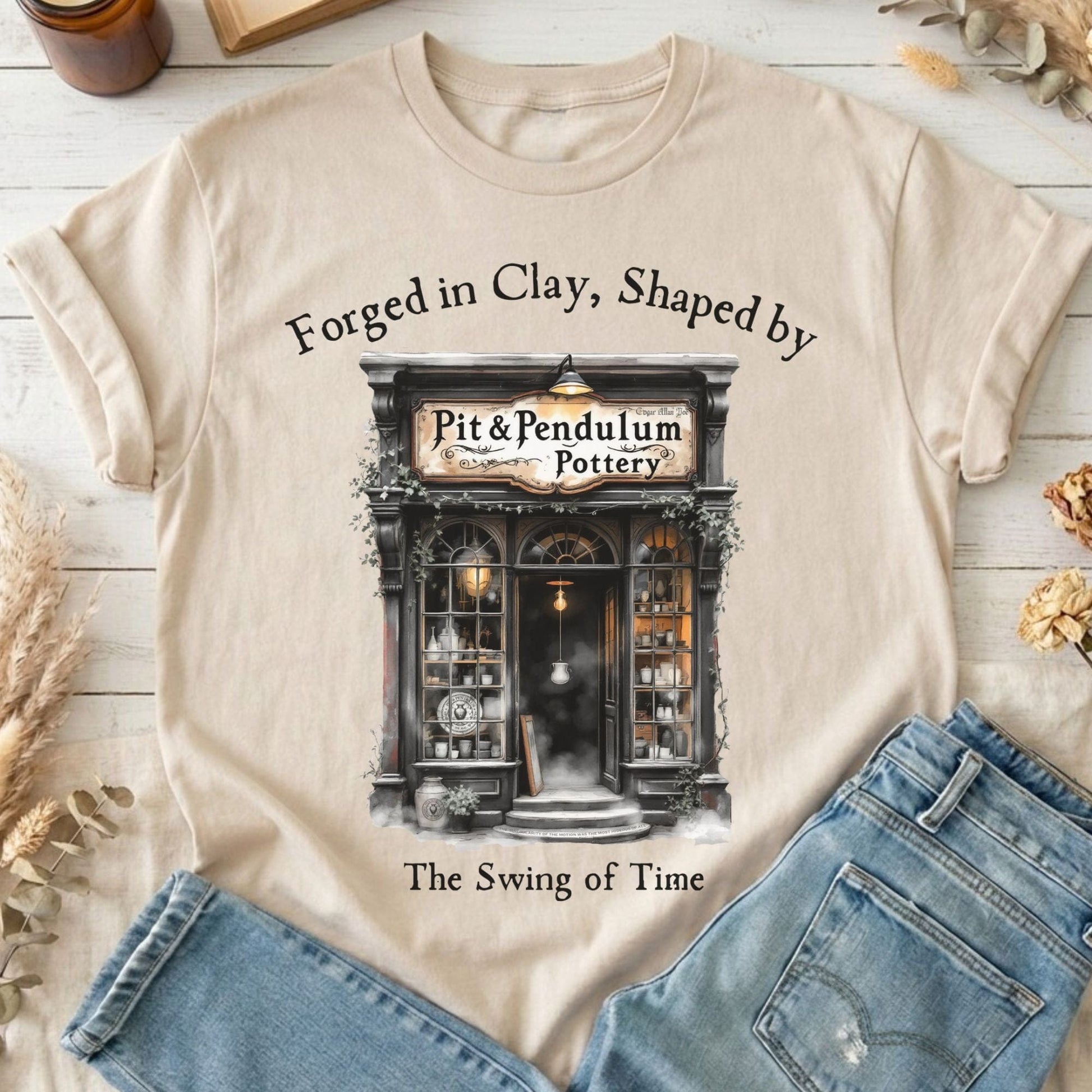 T-Shirt Sand / S Design 144 T-Shirt The Mystic Eden
