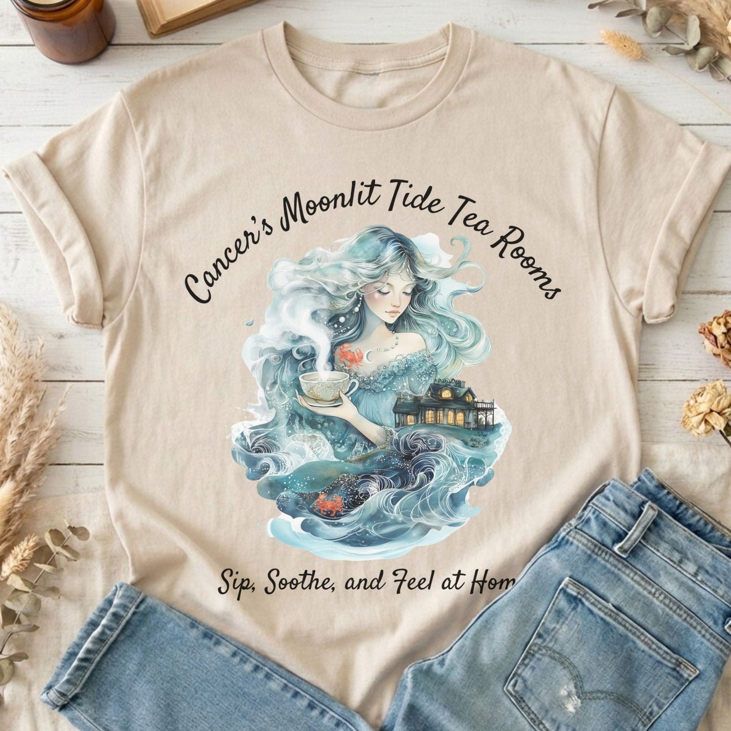 T-Shirt Sand / S Design 149 T-Shirt The Mystic Eden