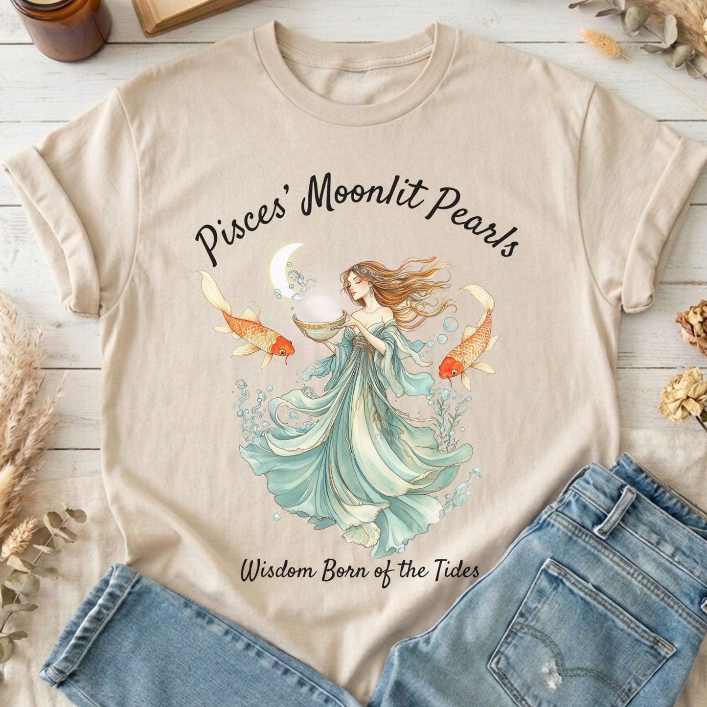 T-Shirt Sand / S Design 150 T-Shirt The Mystic Eden