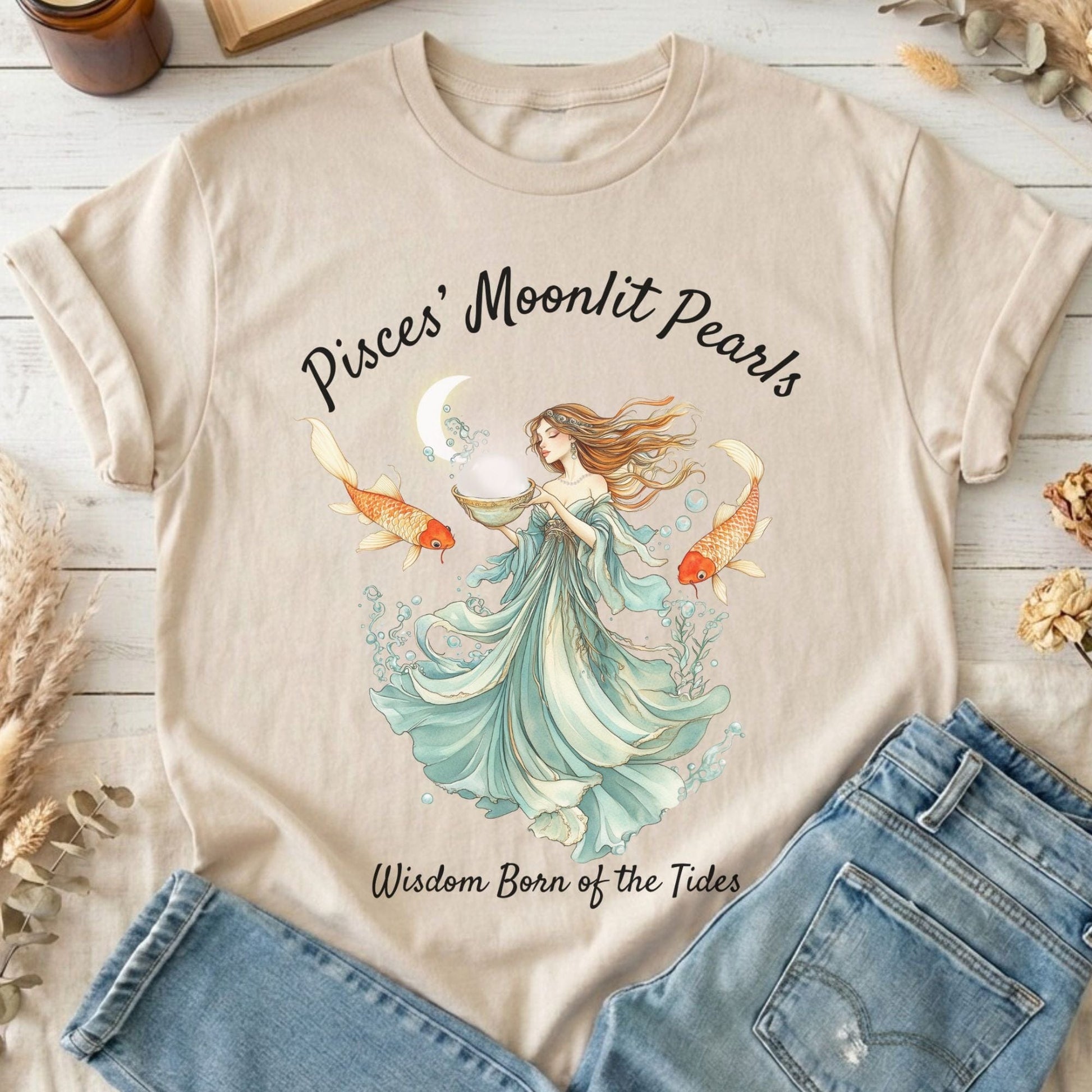 T-Shirt Sand / S Design 150 T-Shirt The Mystic Eden