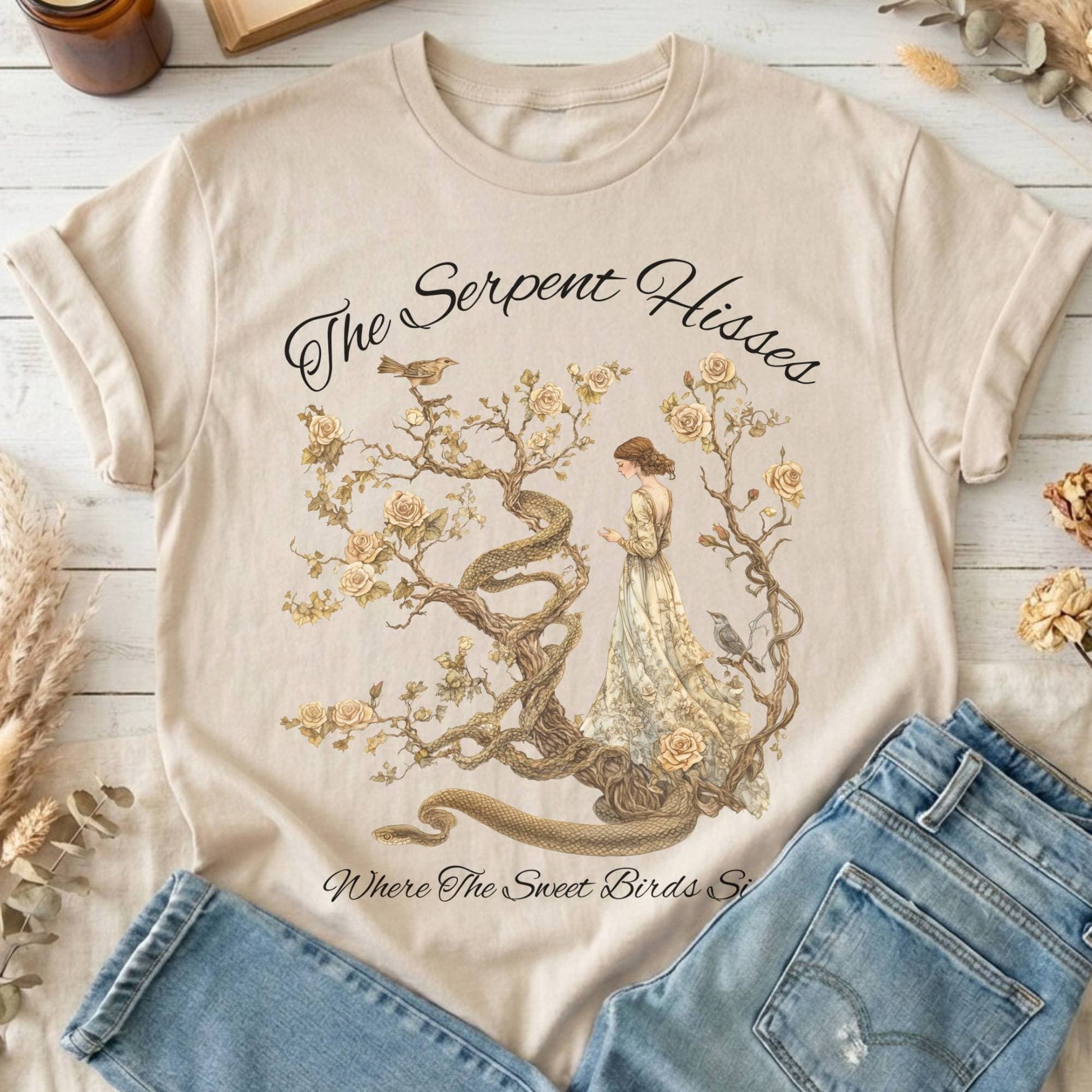 T-Shirt Sand / S Design 167 T-Shirt The Mystic Eden